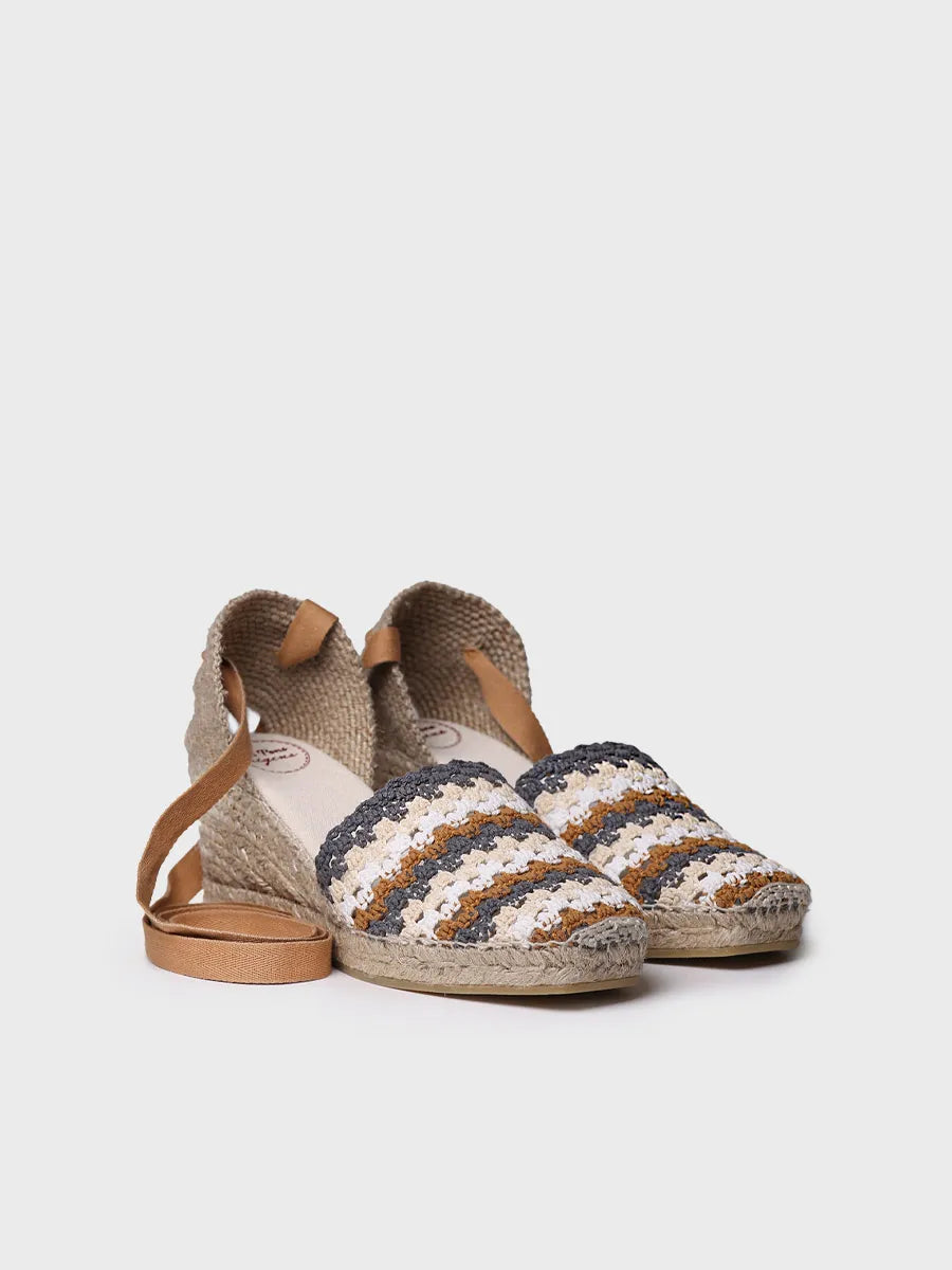 Toni Pons Georgina espadrille compensée crochet