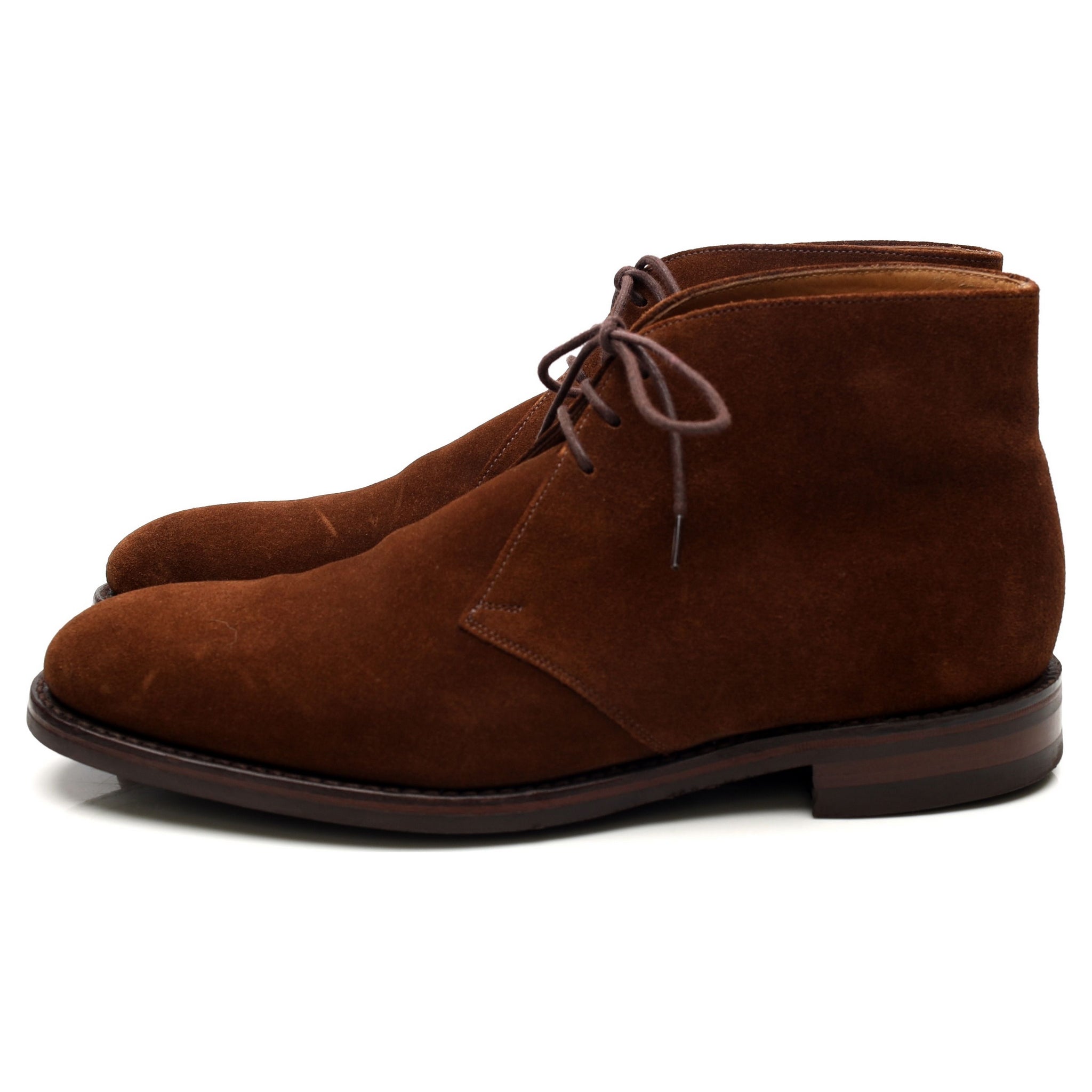 Loake 1880 Kempton boots chukka suède UK 8.5