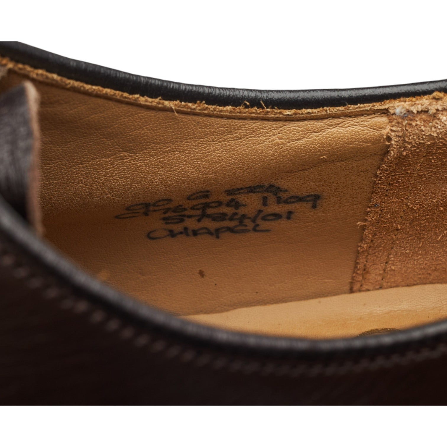 Church's Chapel derbies cuir marron foncé UK 9
