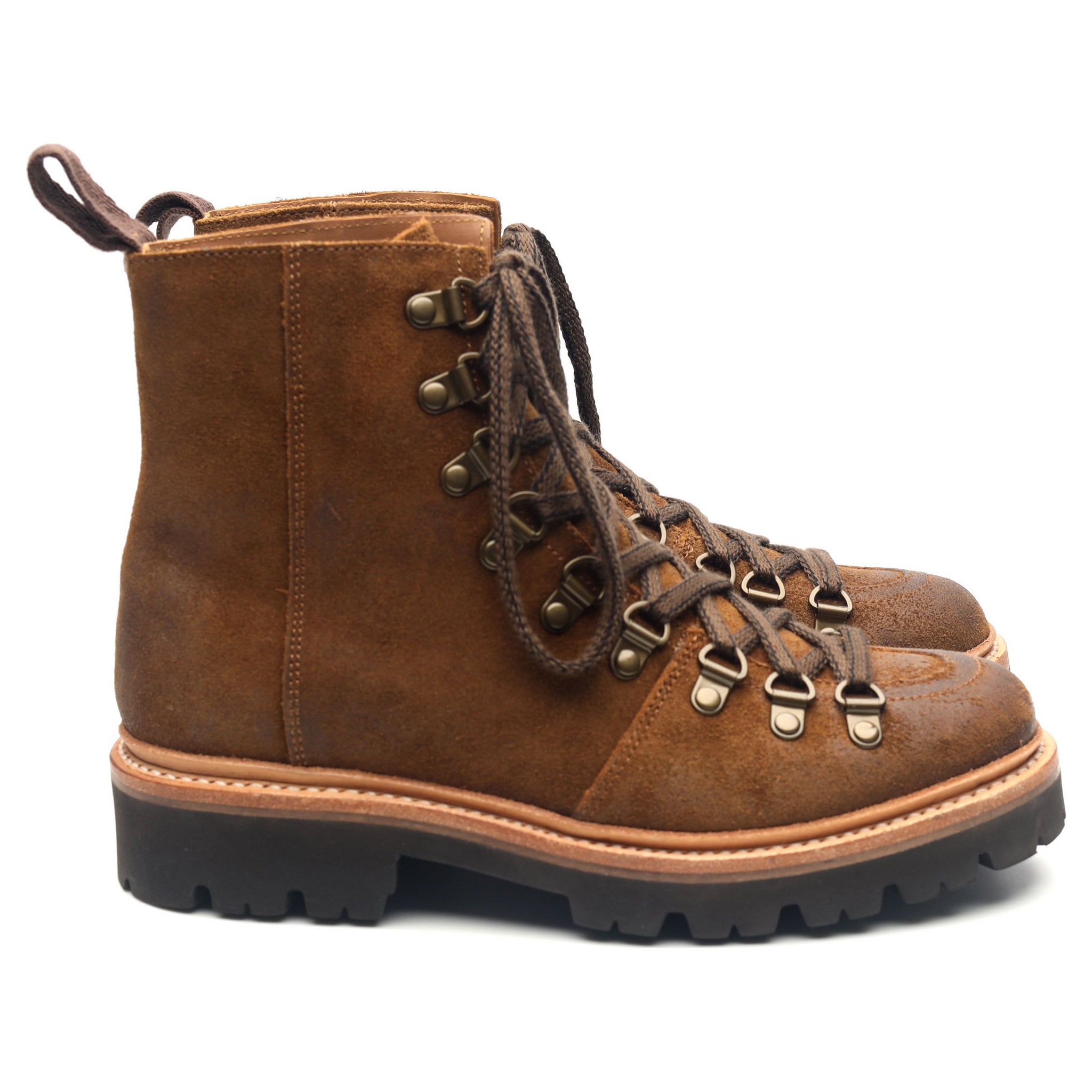 Grenson Nanette bottines marron UK 4 suède
