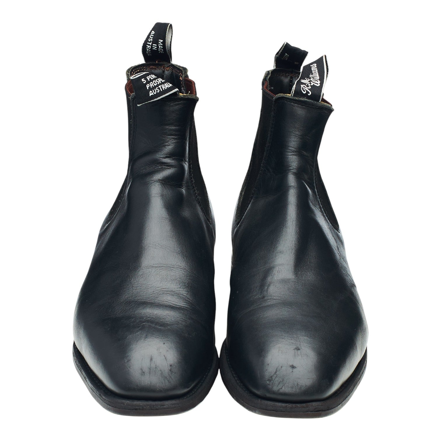 R.M. Williams Comfort Craftsman boots chelsea noir UK 10