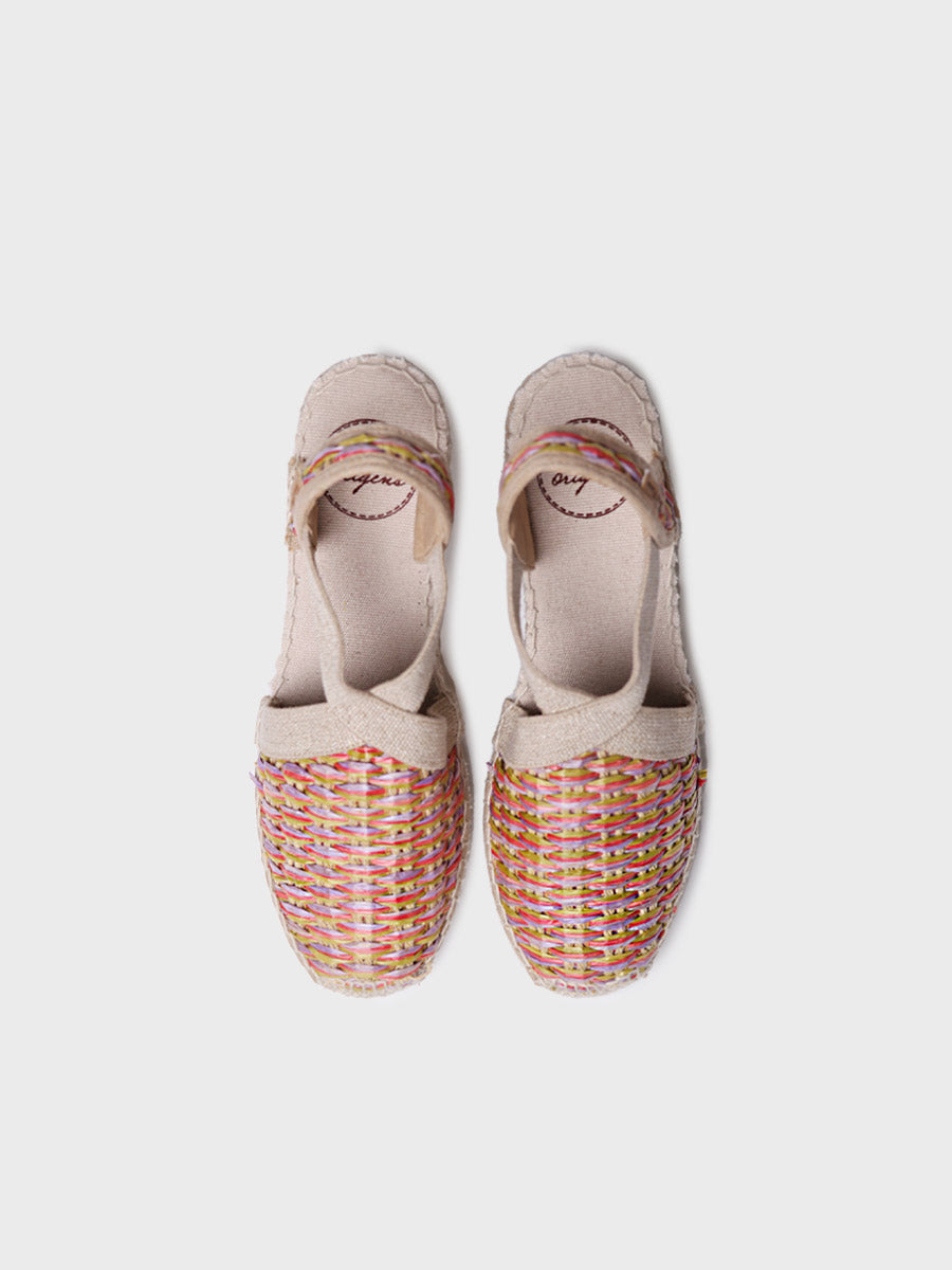 Toni Pons Terra-CS espadrilles vegan raphia multicolore