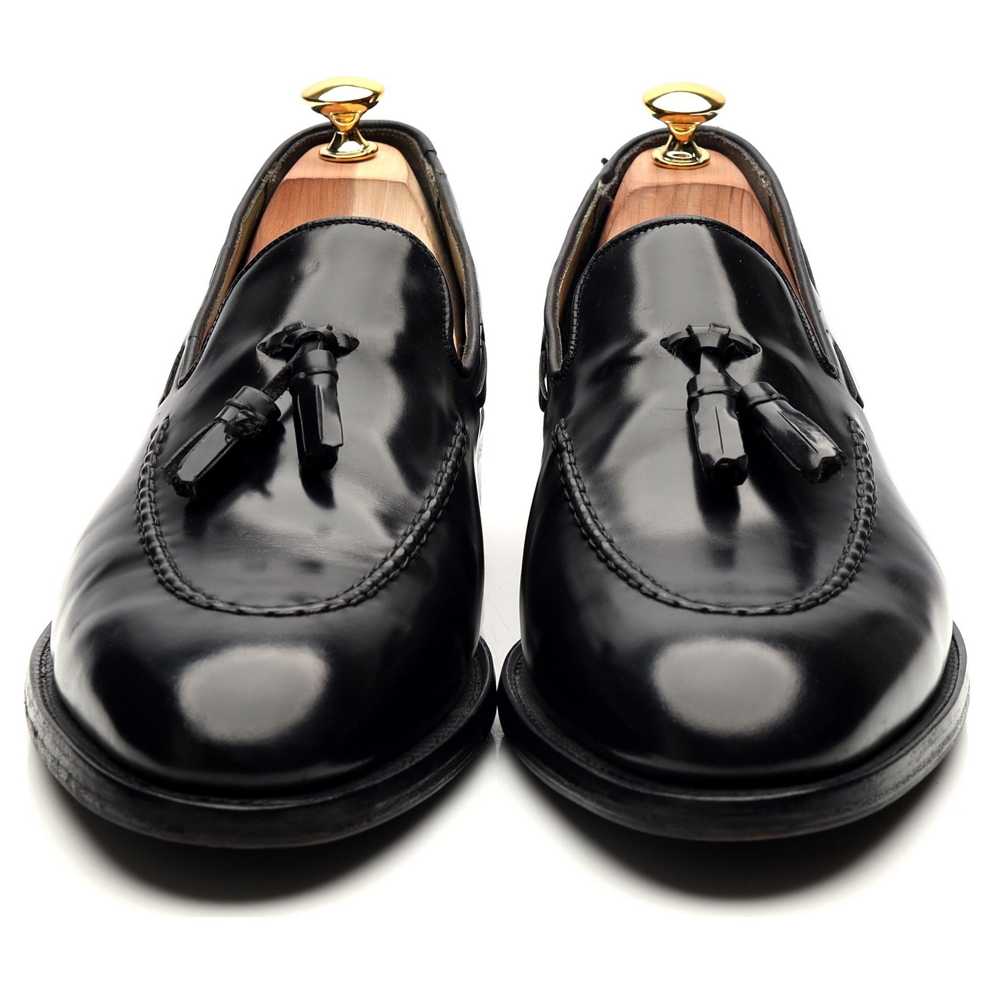 Foster & Son mocassin cuir noir UK 11.5