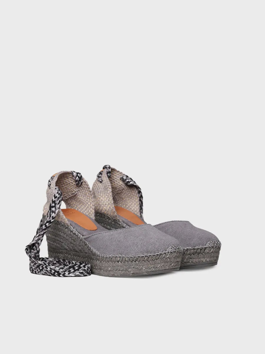 Toni Pons Lisboa espadrilles compensées femme coton 7 cm