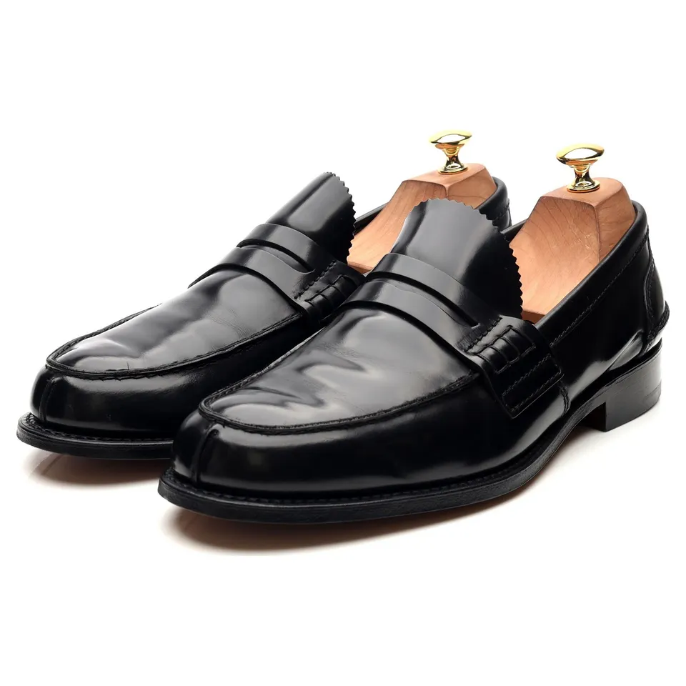 Church’s Tunbridge mocassins cuir noir UK 10.5