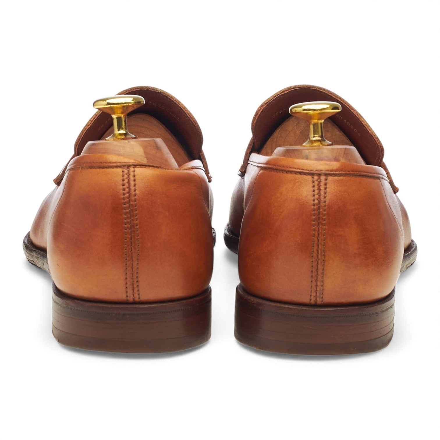 George Cleverley George mocassin cuir marron UK 8,5
