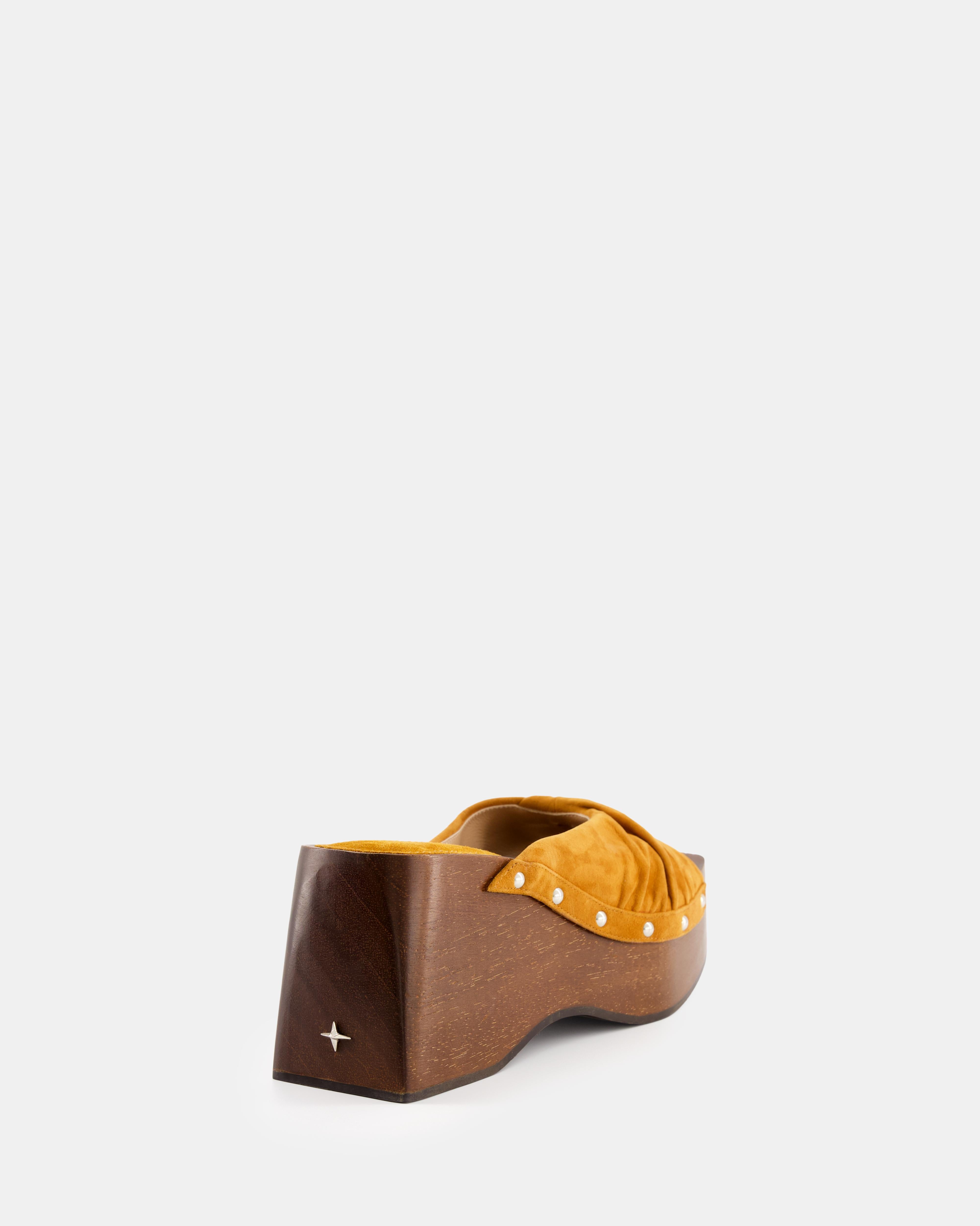 Nodaleto Bulla Mellow sabots sunlight suede talon 8 cm