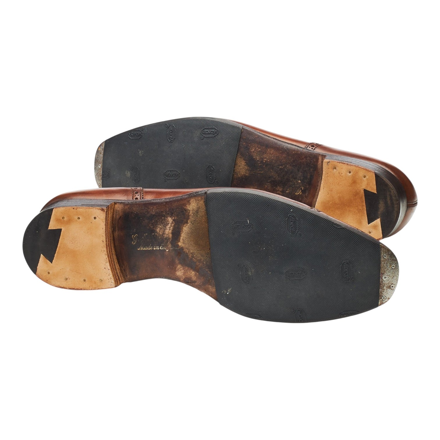 George Cleverley Adam Oxfords cuir marron 7 UK