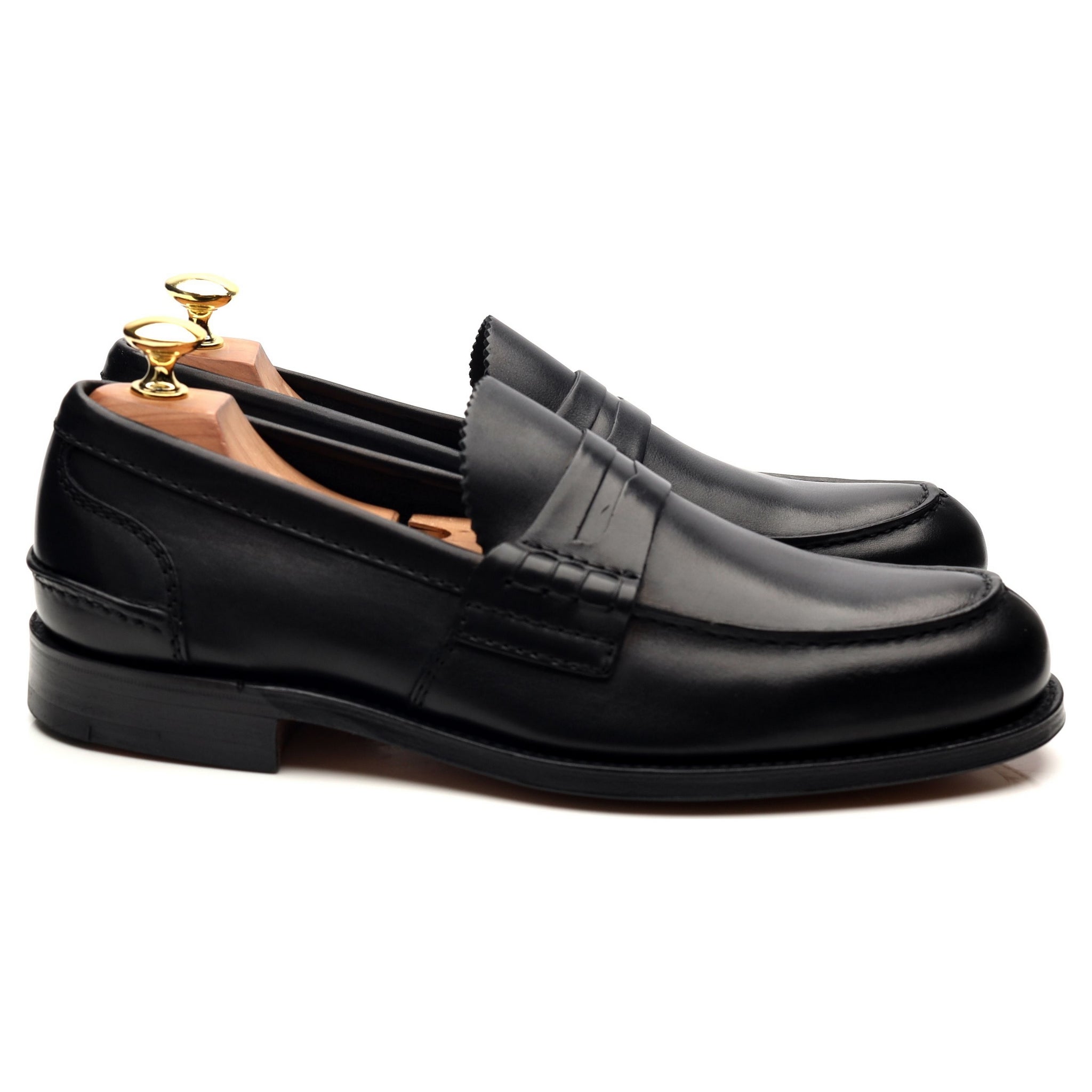 Church's Pembrey mocassins cuir noir UK 8