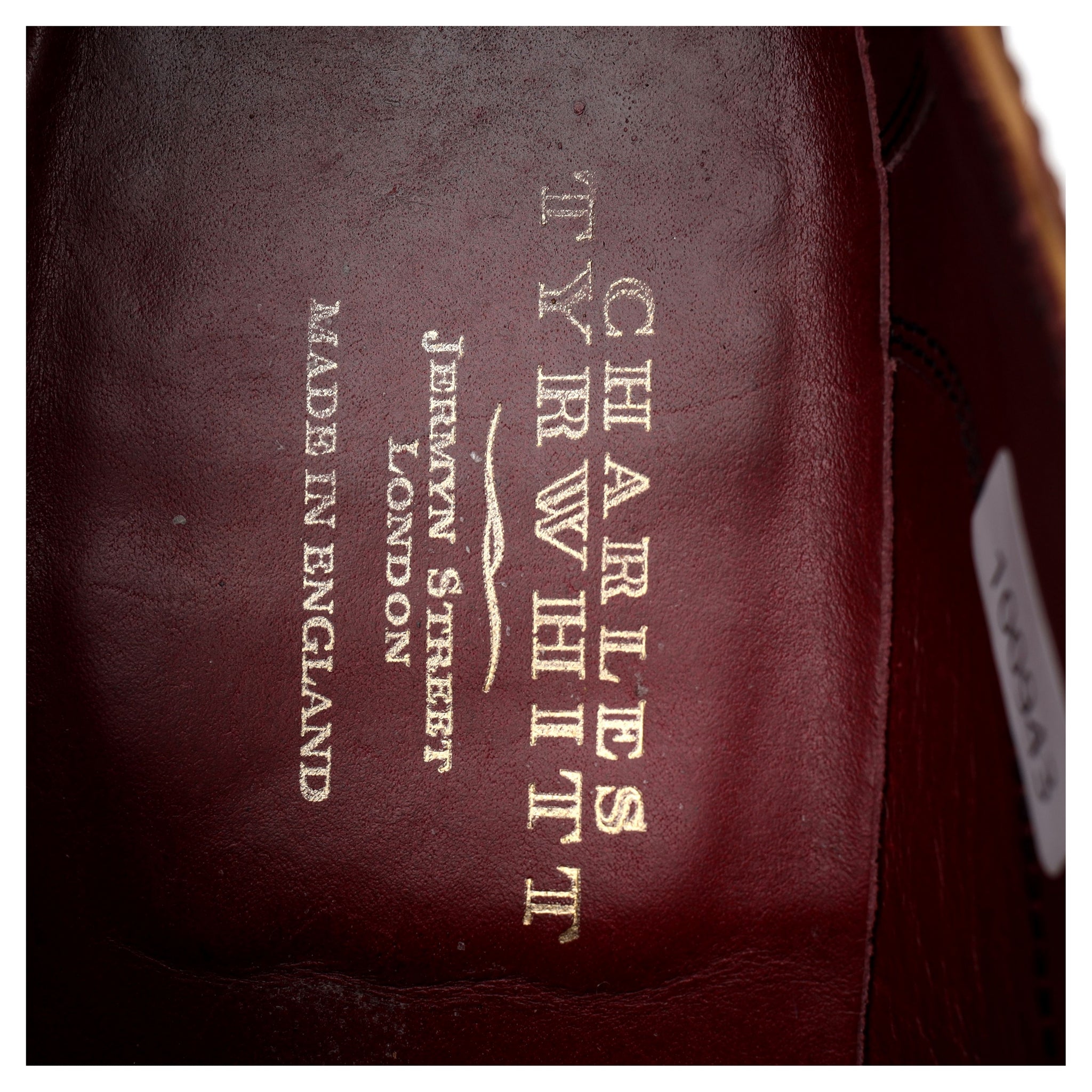 Charles Tyrwhitt richelieu cuir marron clair 7 G