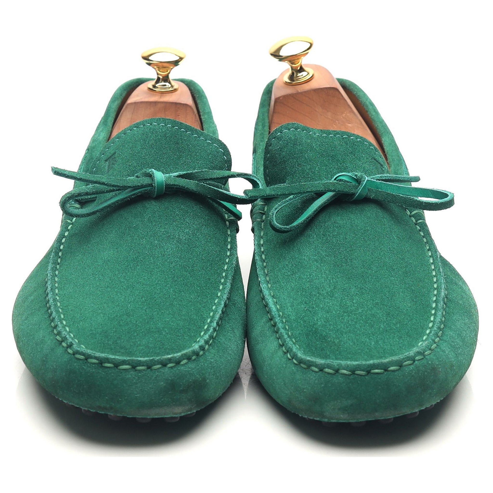 Tod's Gommino mocassins daim vert pointure UK 10