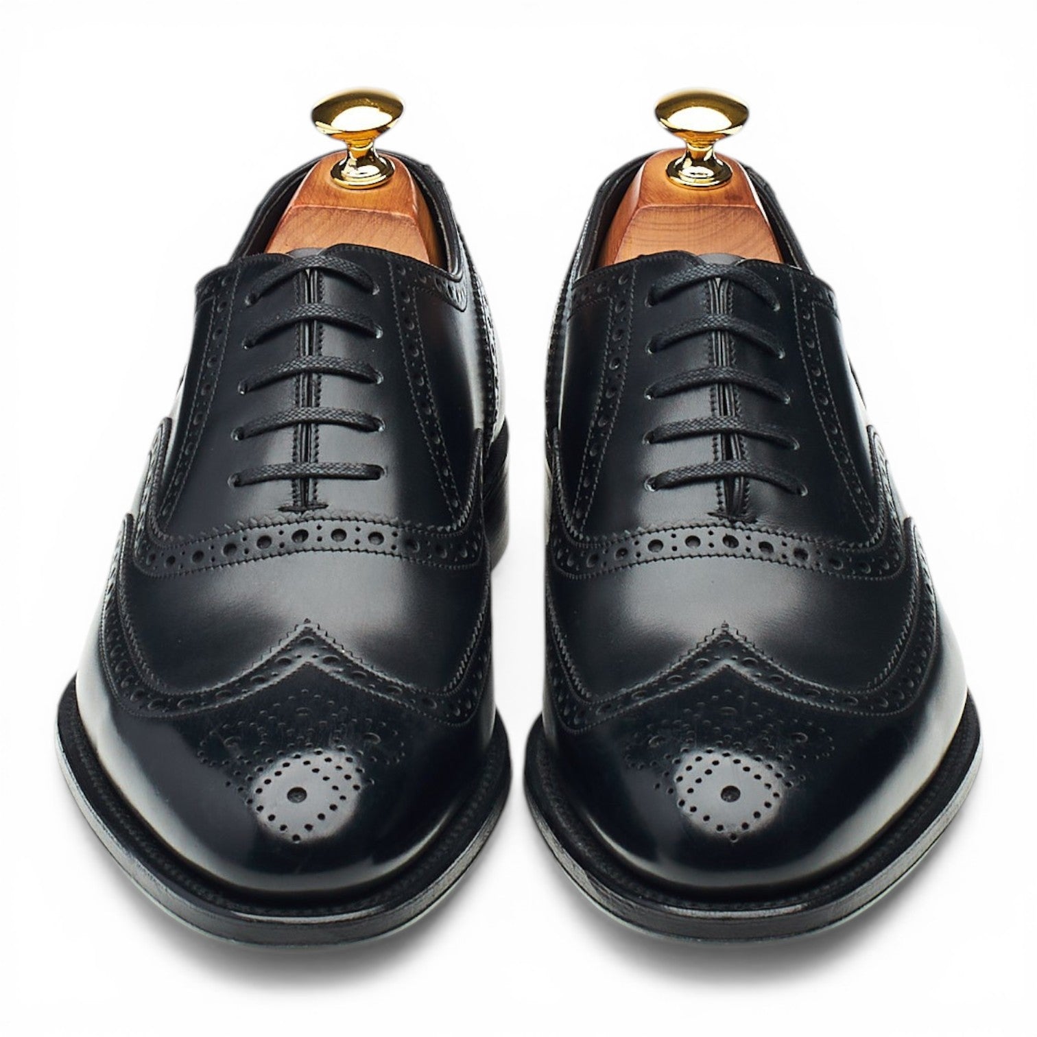 Loake 1880 Torrington richelieu cuir noir 6 UK
