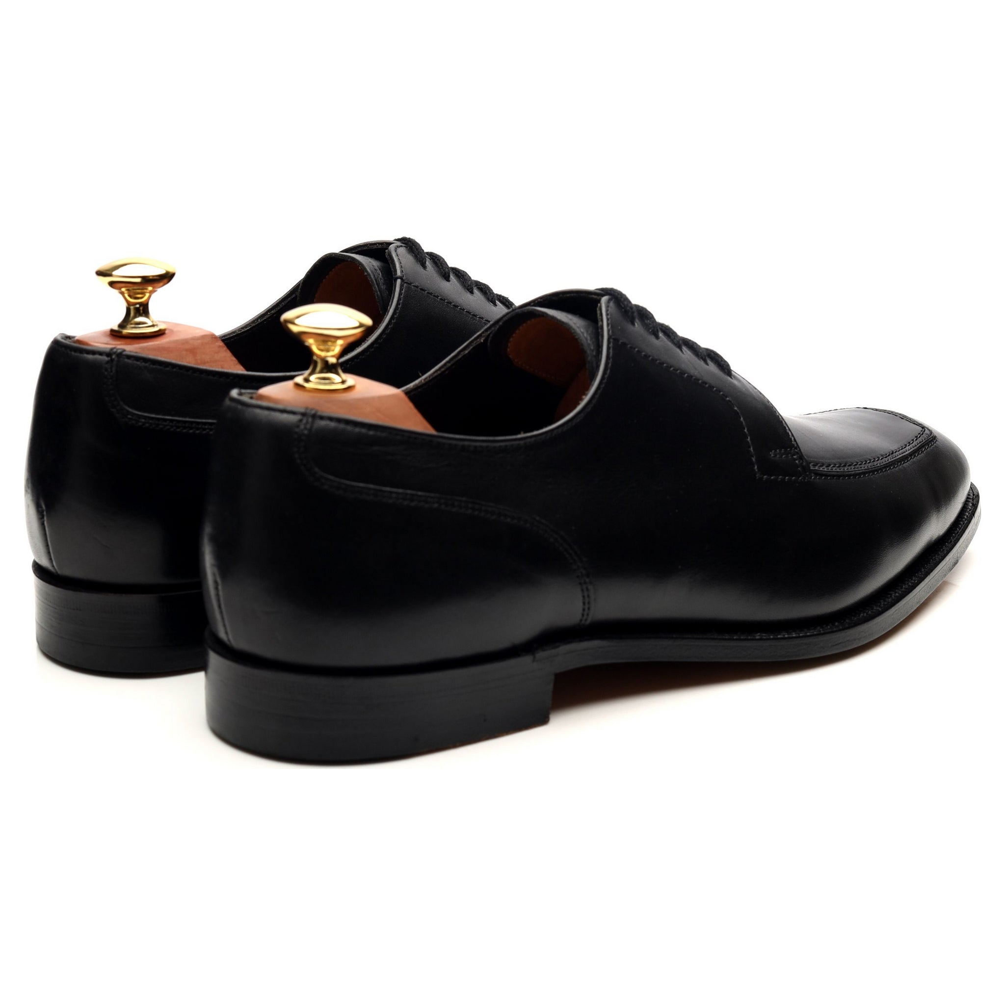 Beams derby cuir noir bout fendu pointure UK 9