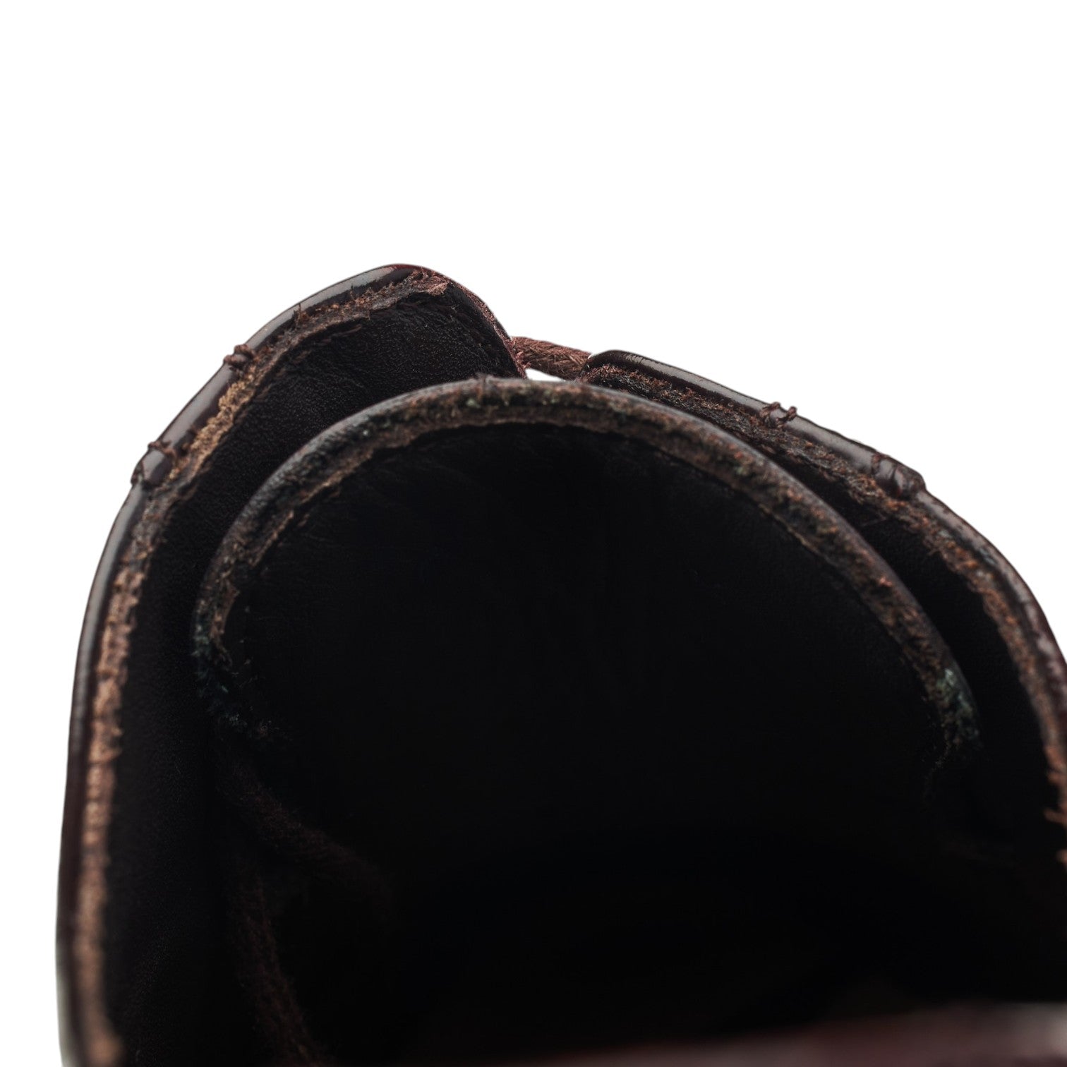 Herring Edinburgh derby cuir bordeaux pointure 7,5 semelle gomme