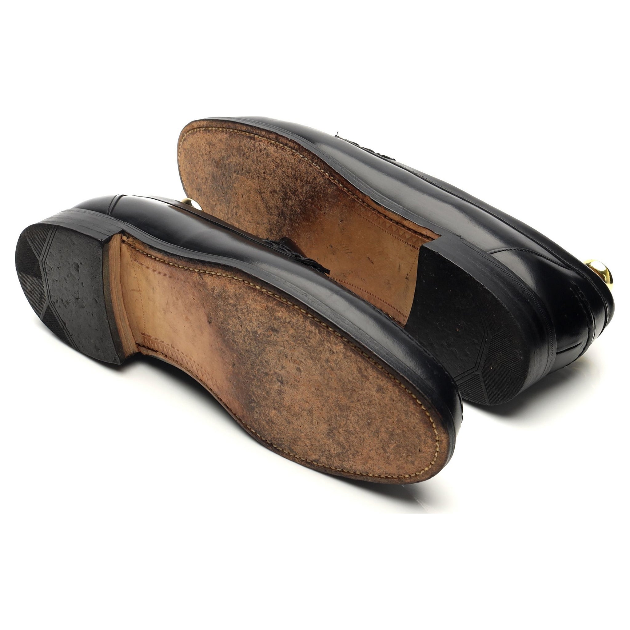 Loake 759B mocassin noir pointure UK 8 cuir