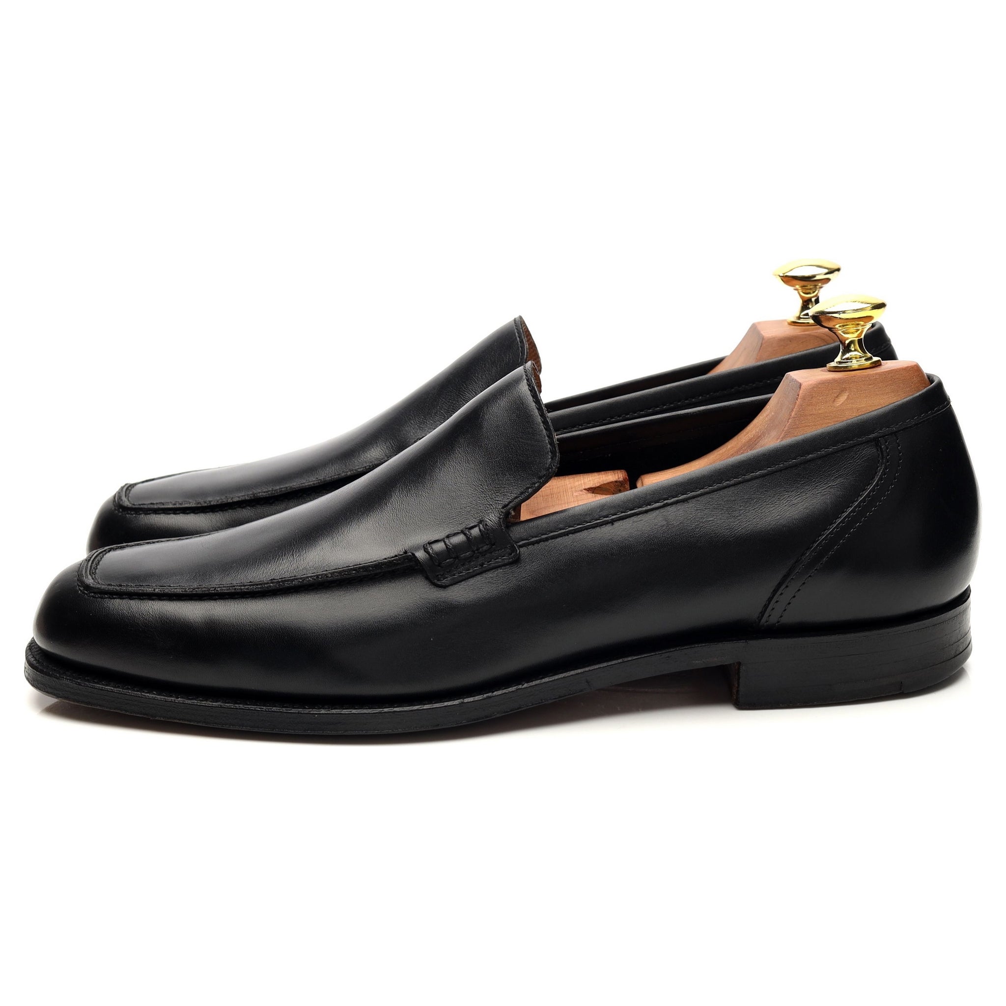 Shipton & Heneage Arundel mocassin cuir noir UK 8