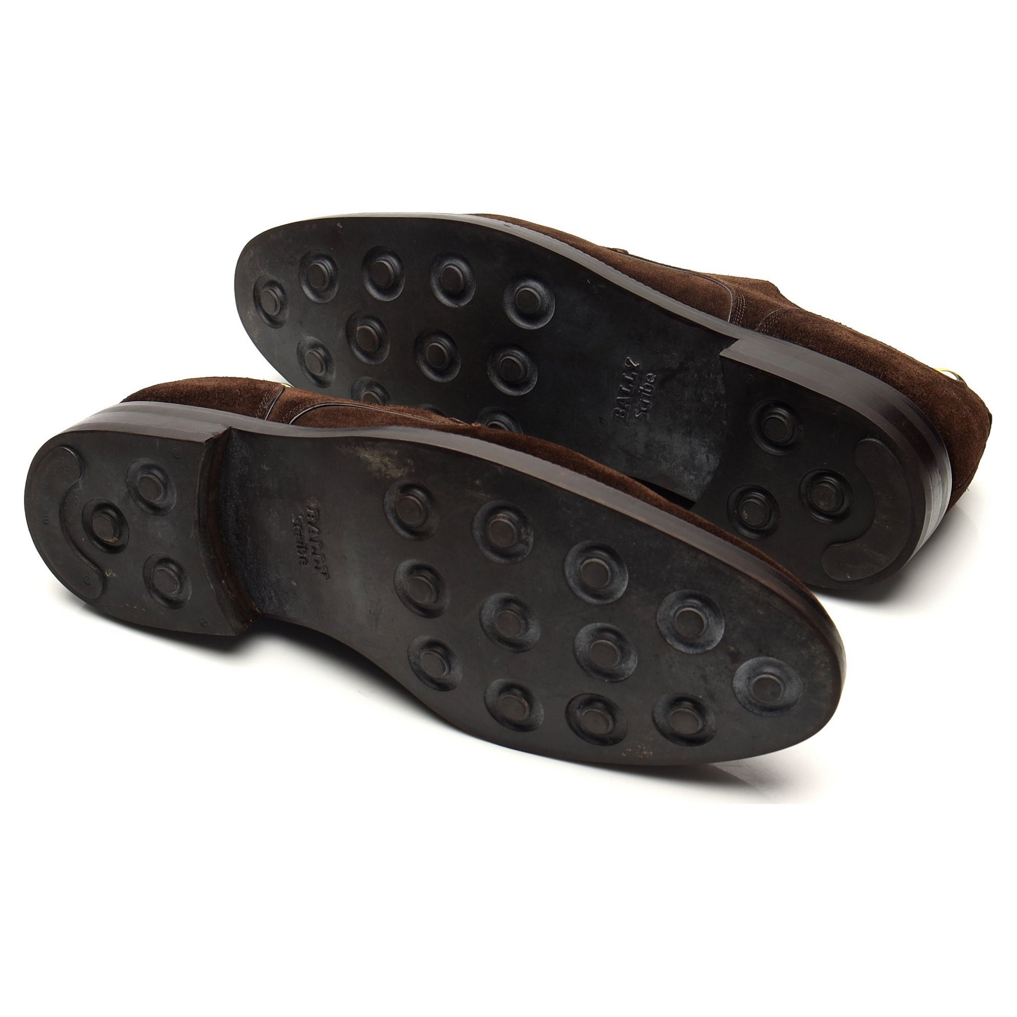 Bally Scribe derbies suède marron pointure 7
