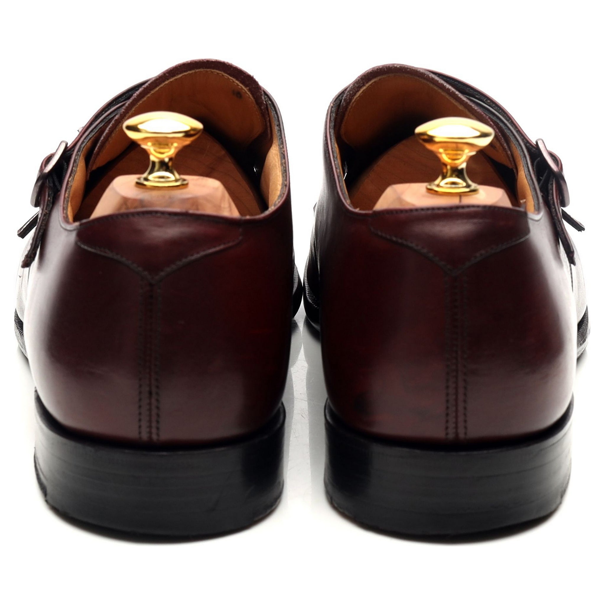 Church's Ledstone chaussures monk cuir bordeaux UK 11