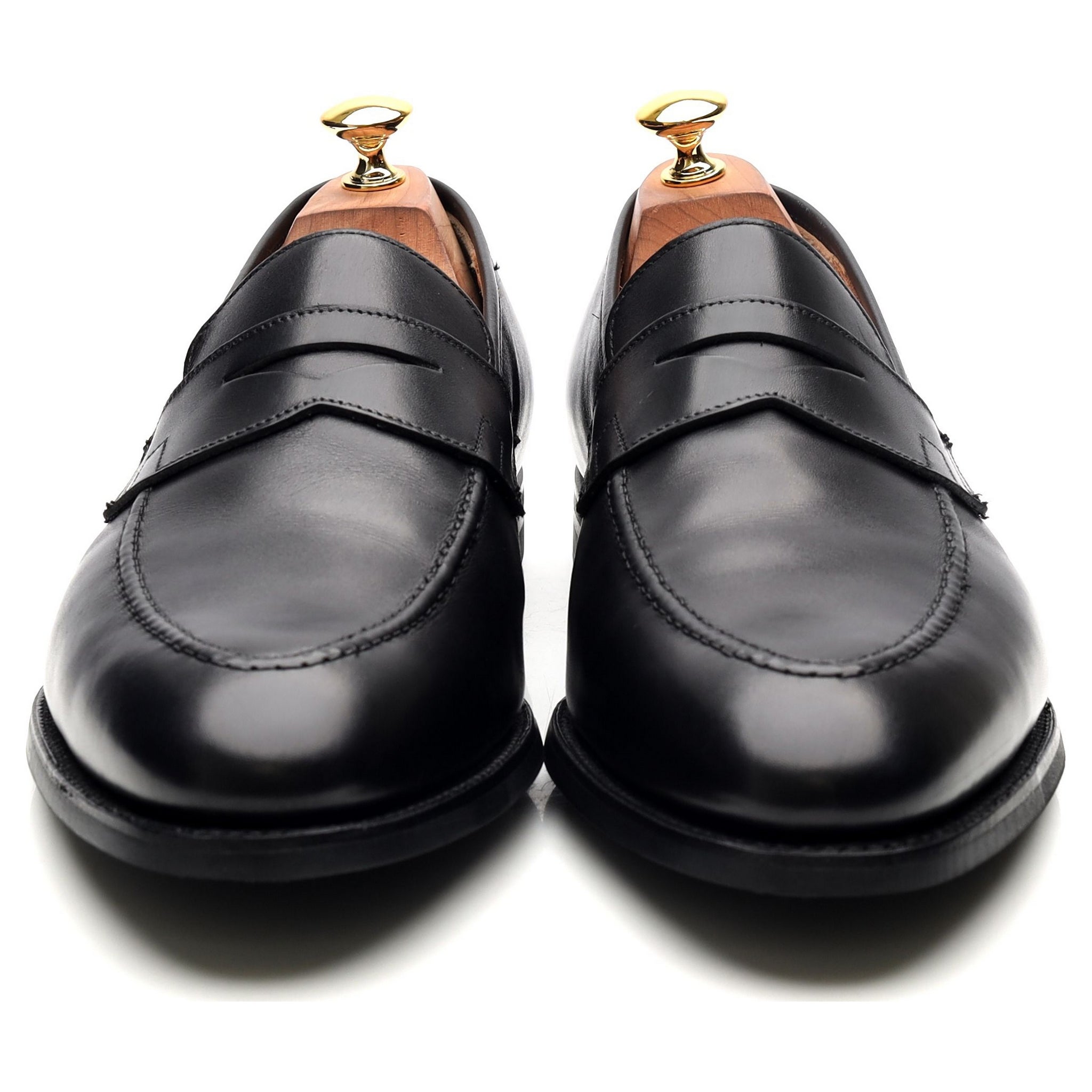 Crockett & Jones Sydney mocassins cuir noir UK 10
