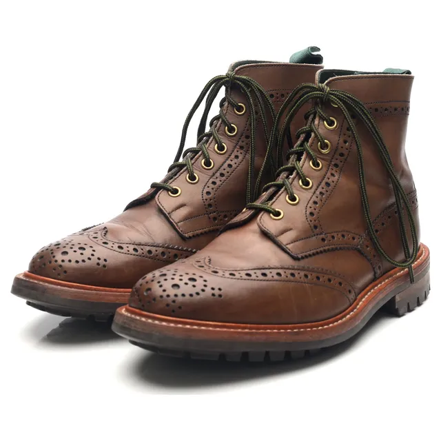 Tricker's Stow boots cuir marron UK 7.5