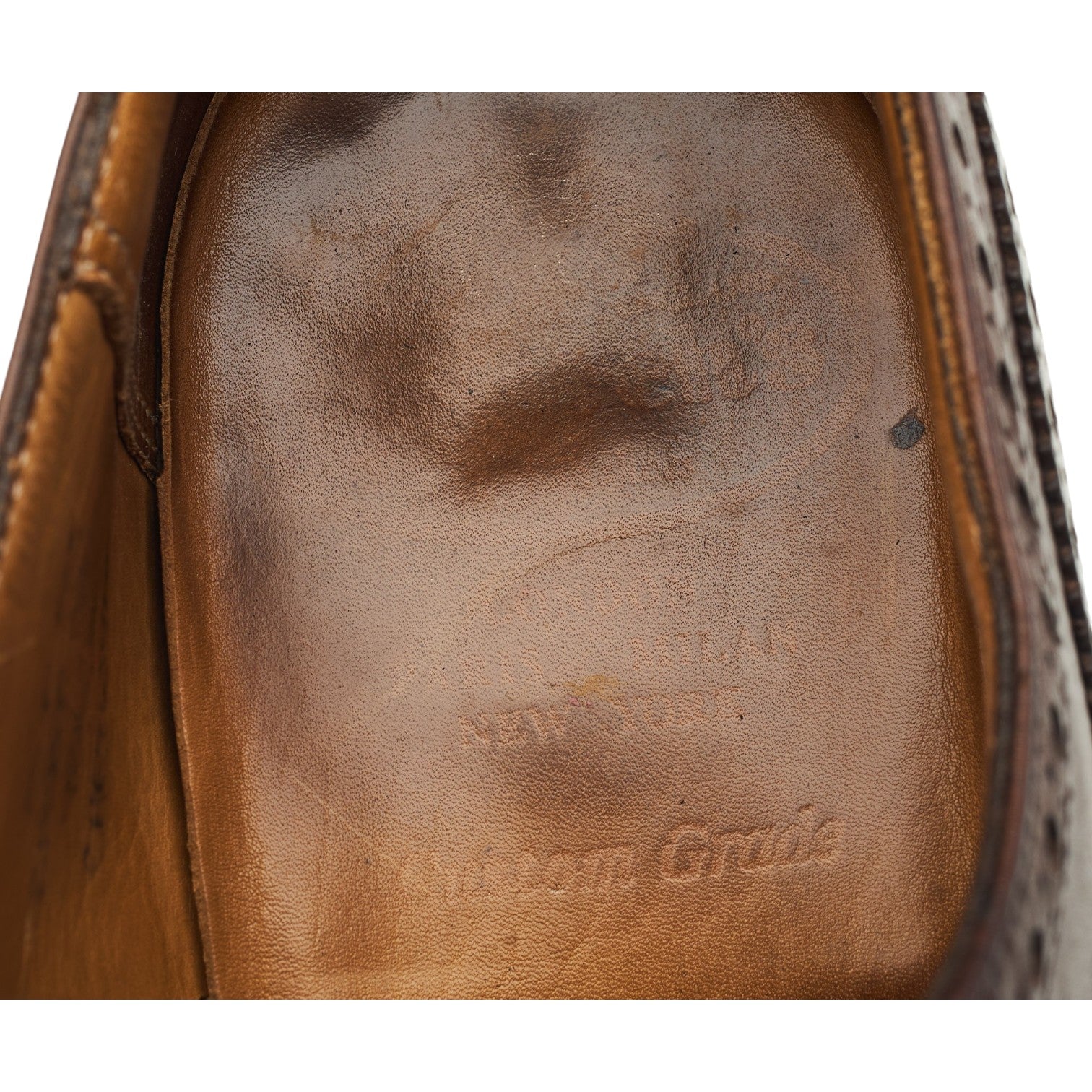 Church's Chetwynd richelieu cuir marron UK 7.5