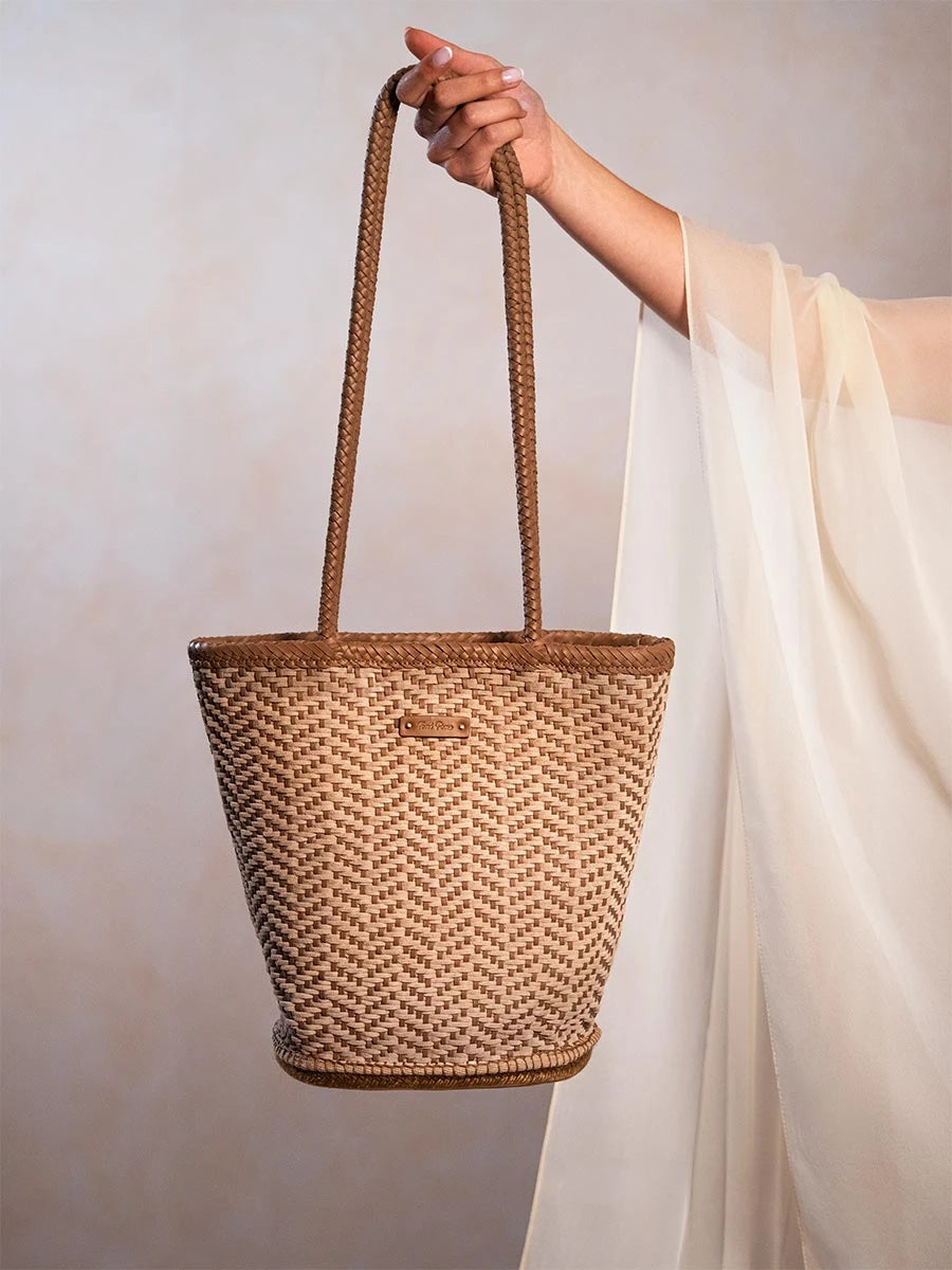 Toni Pons Begur80 sac femme cuir tressé