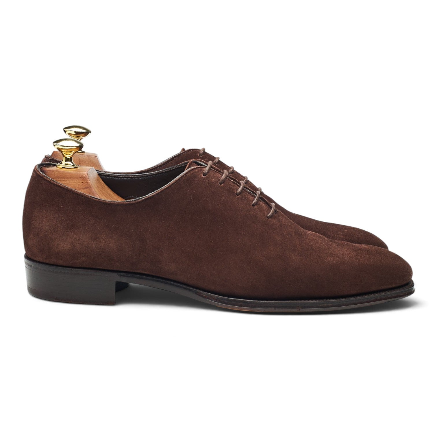 George Cleverley Merlin richelieu suède marron 7.5 UK