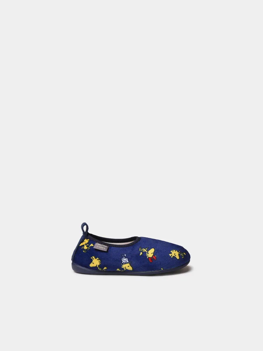 Toni Pons Snoopy Woody chaussons enfant fausse fourrure