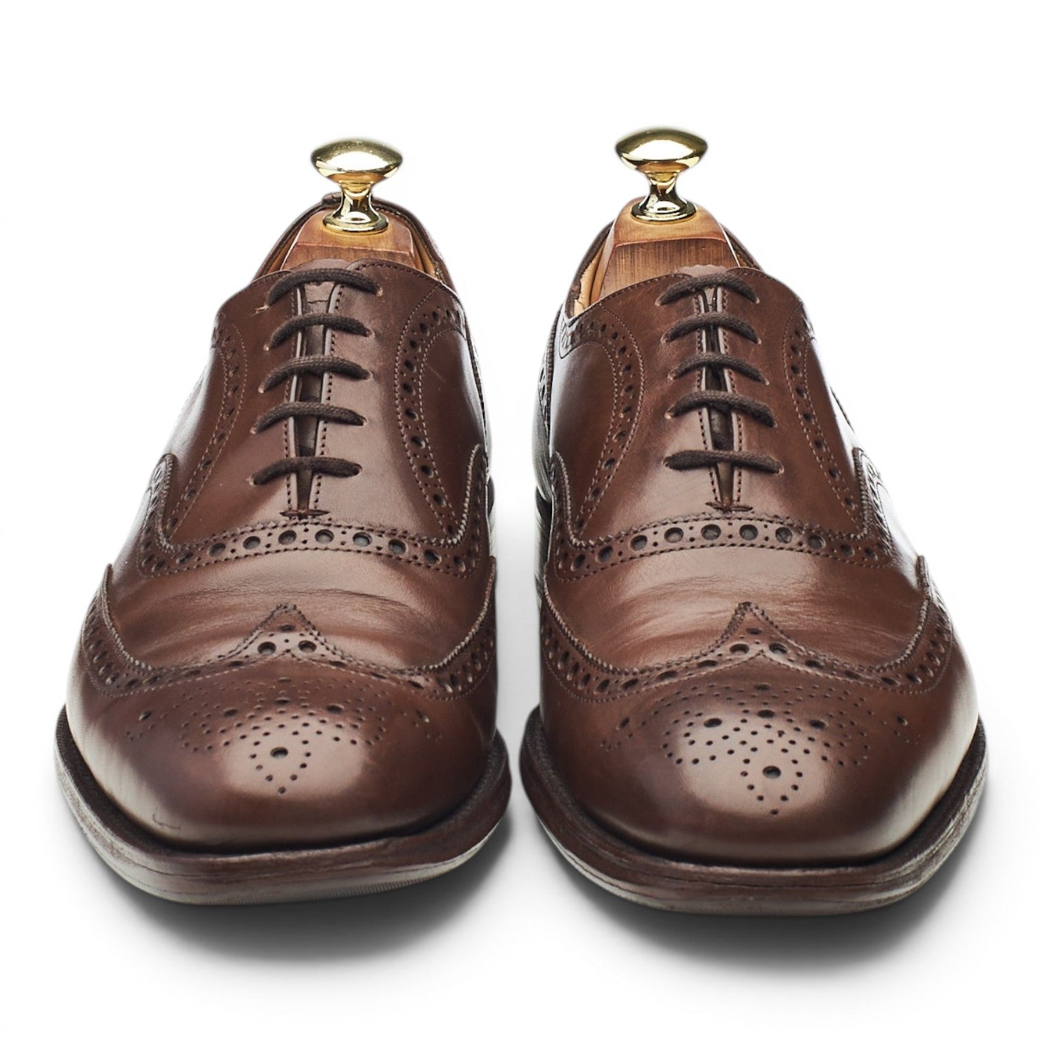 Church's Chetwynd richelieu cuir marron foncé UK 7