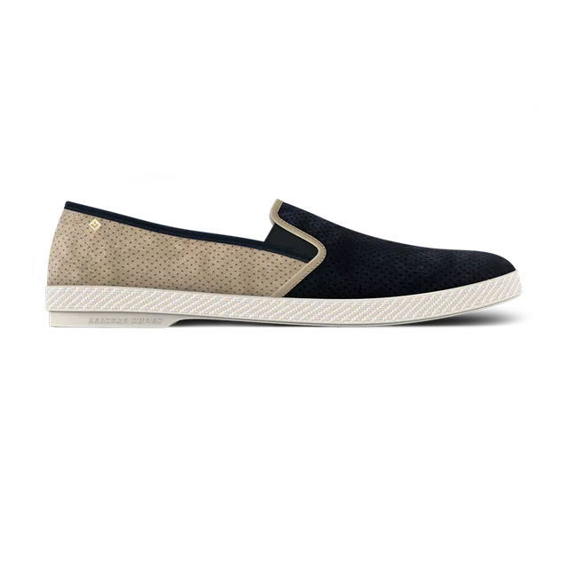 Rivieras Classic Match 3080 espadrilles daim marine