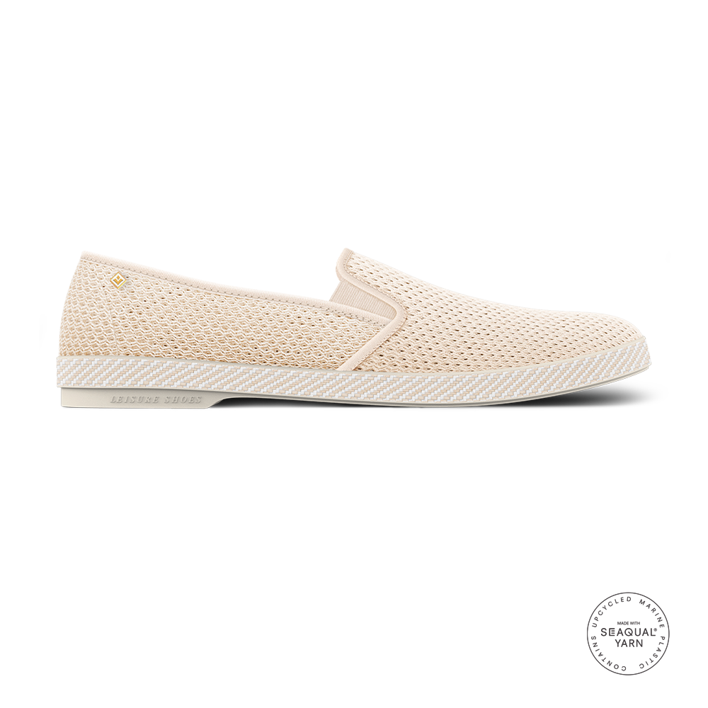 Rivieras Classic Filet espadrilles beige résille