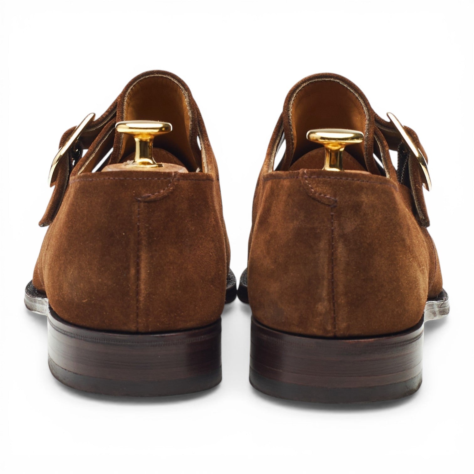 Alfred Sargent Bond monk daim marron UK 6,5