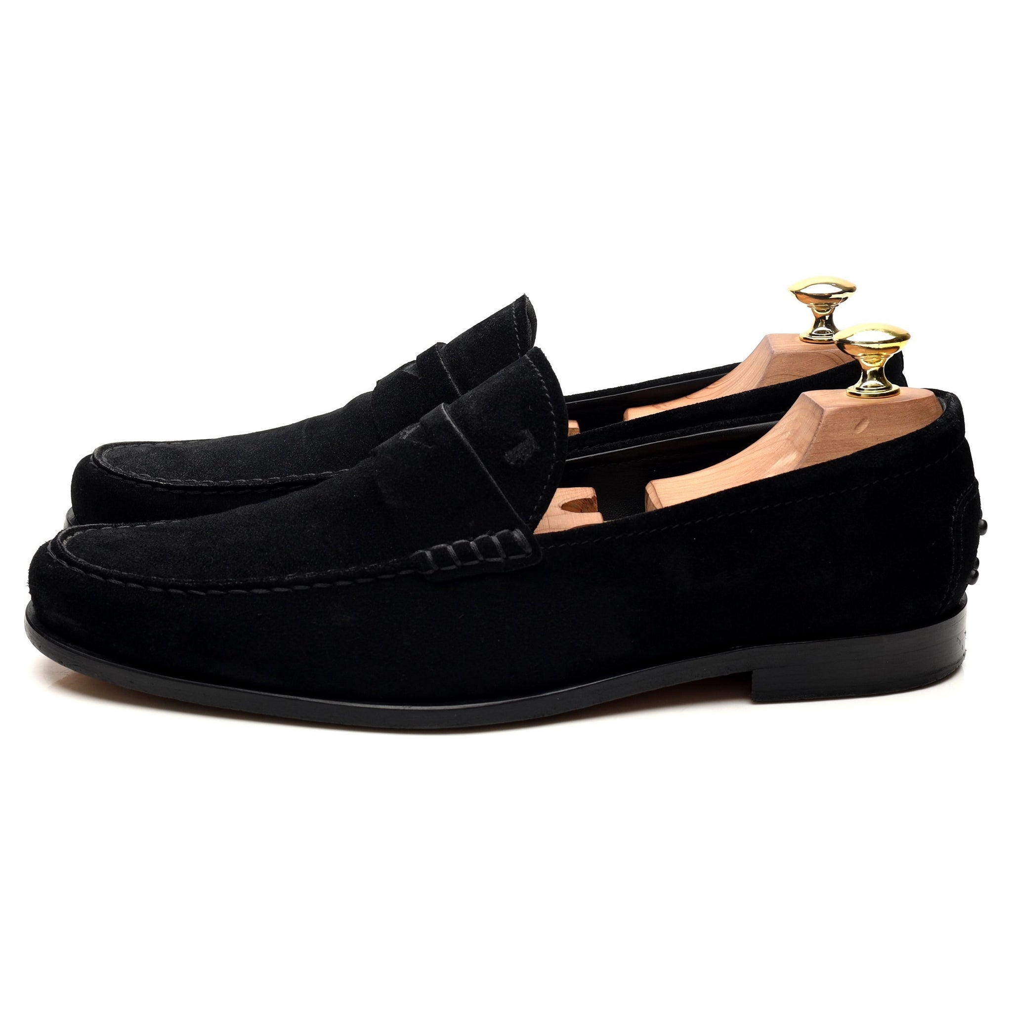 Tod's mocassin suède noir pointure UK 8,5