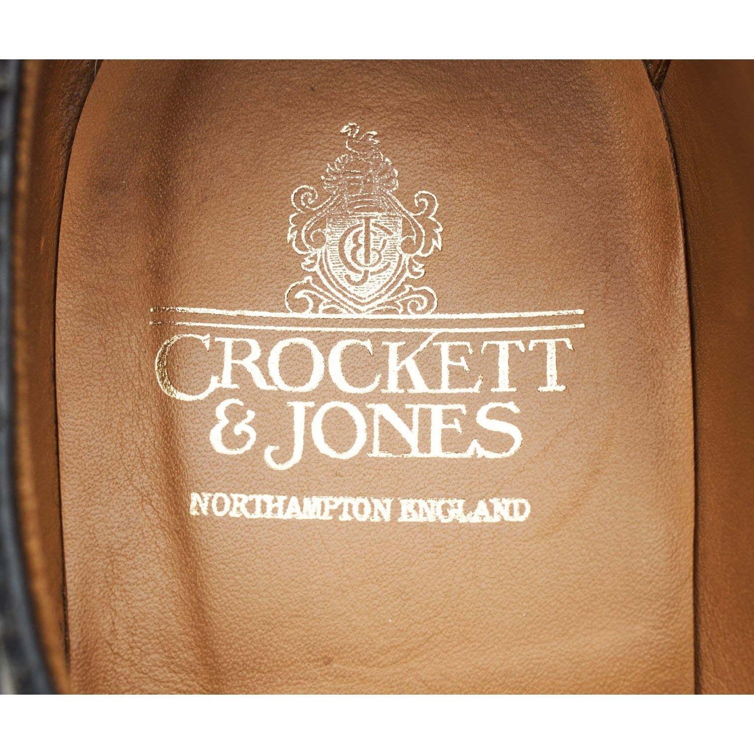 Crockett & Jones Anna Oxfords cuir gris 6 UK