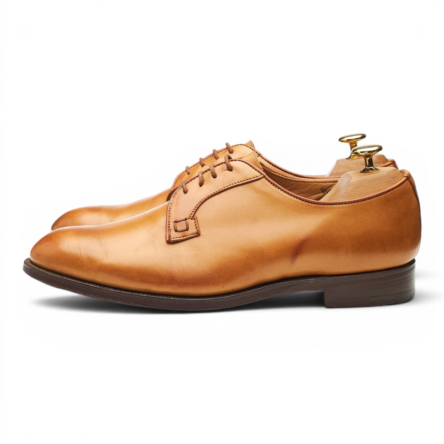 Tricker's Barnes derby cuir marron pointure UK 8,5