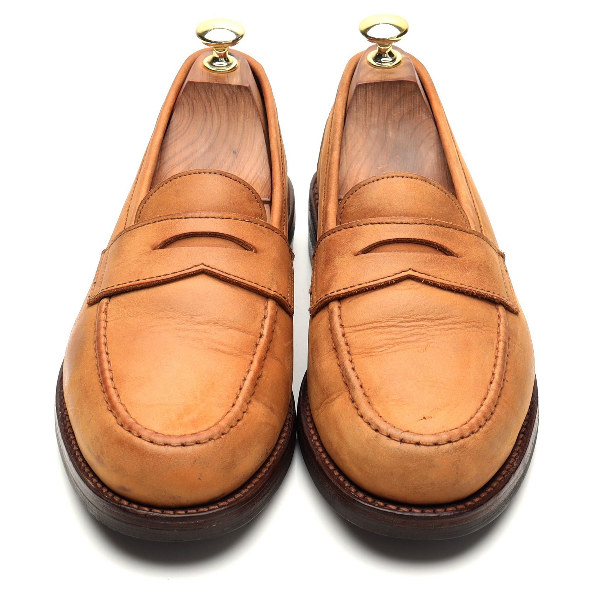 Crockett & Jones Lancing loafer nubuck marron UK 7.5 E