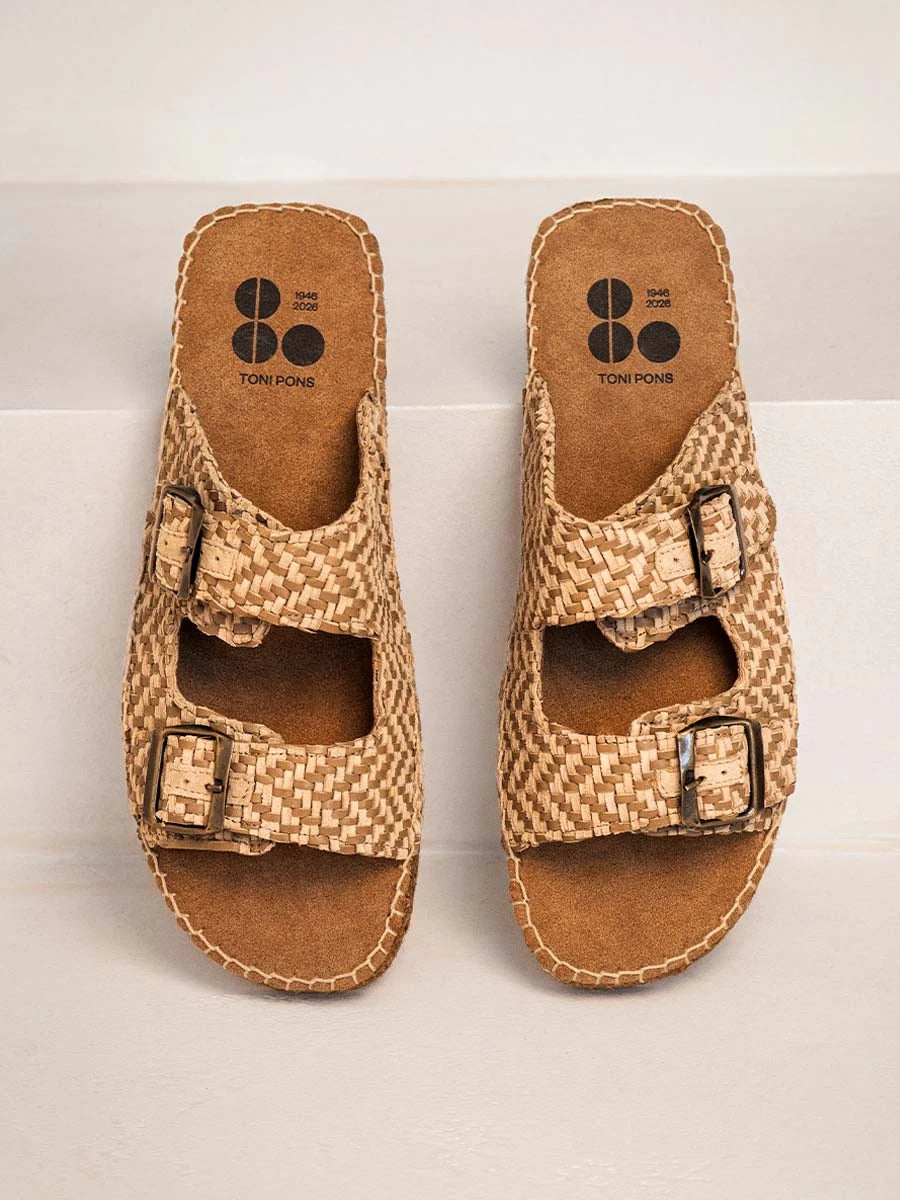 Toni Pons Angles80 sandales homme cuir tressé