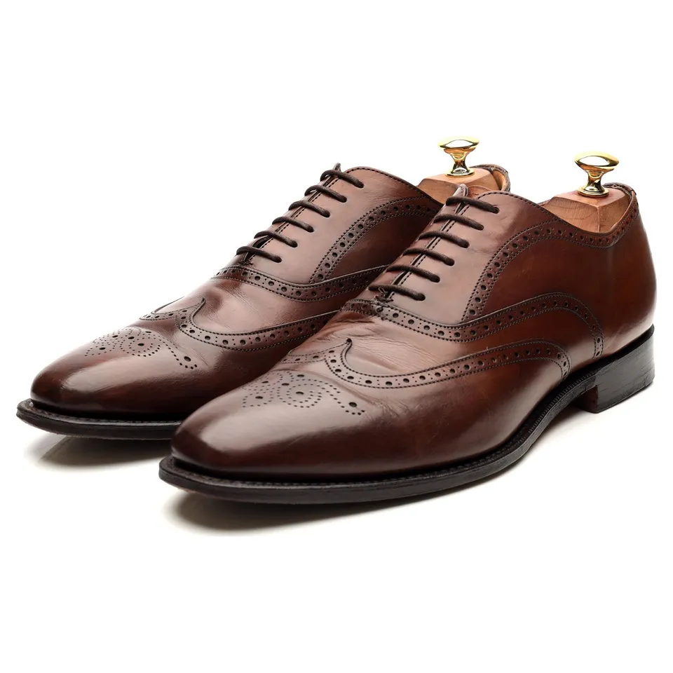 Church's Hailwood richelieu brogue cuir茶 tan UK 9.5