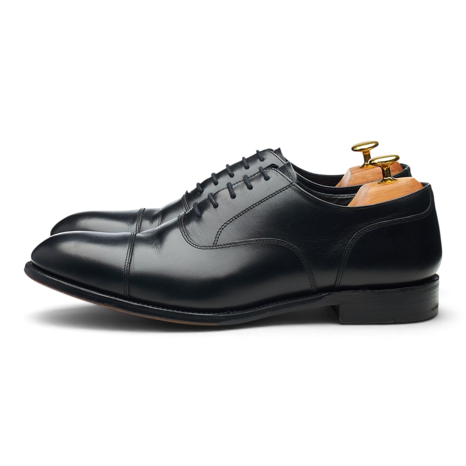 Loake 1880 Stonegate oxford cuir noir pointure UK 8