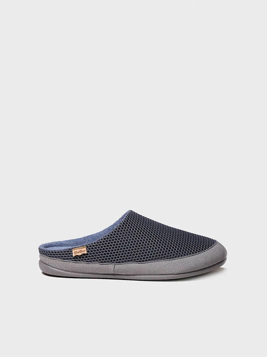 Toni Pons Niue-GC mules homme mesh gris vegan