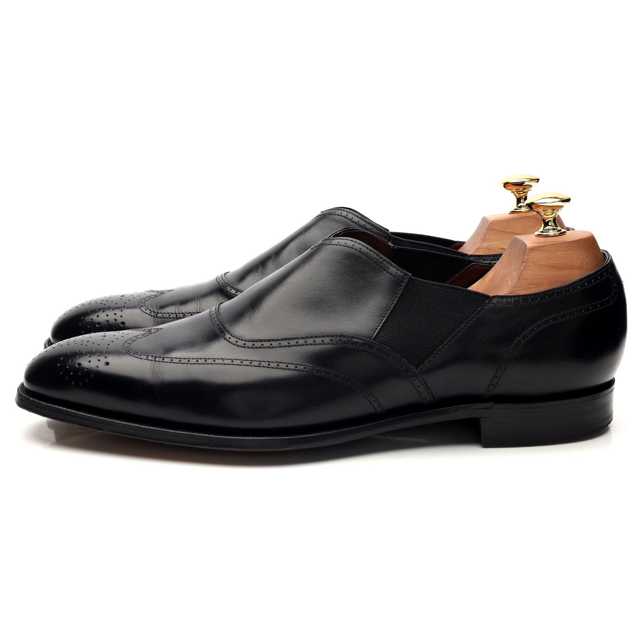 Ralph Lauren Lazyman mocassin cuir noir pointure UK 10