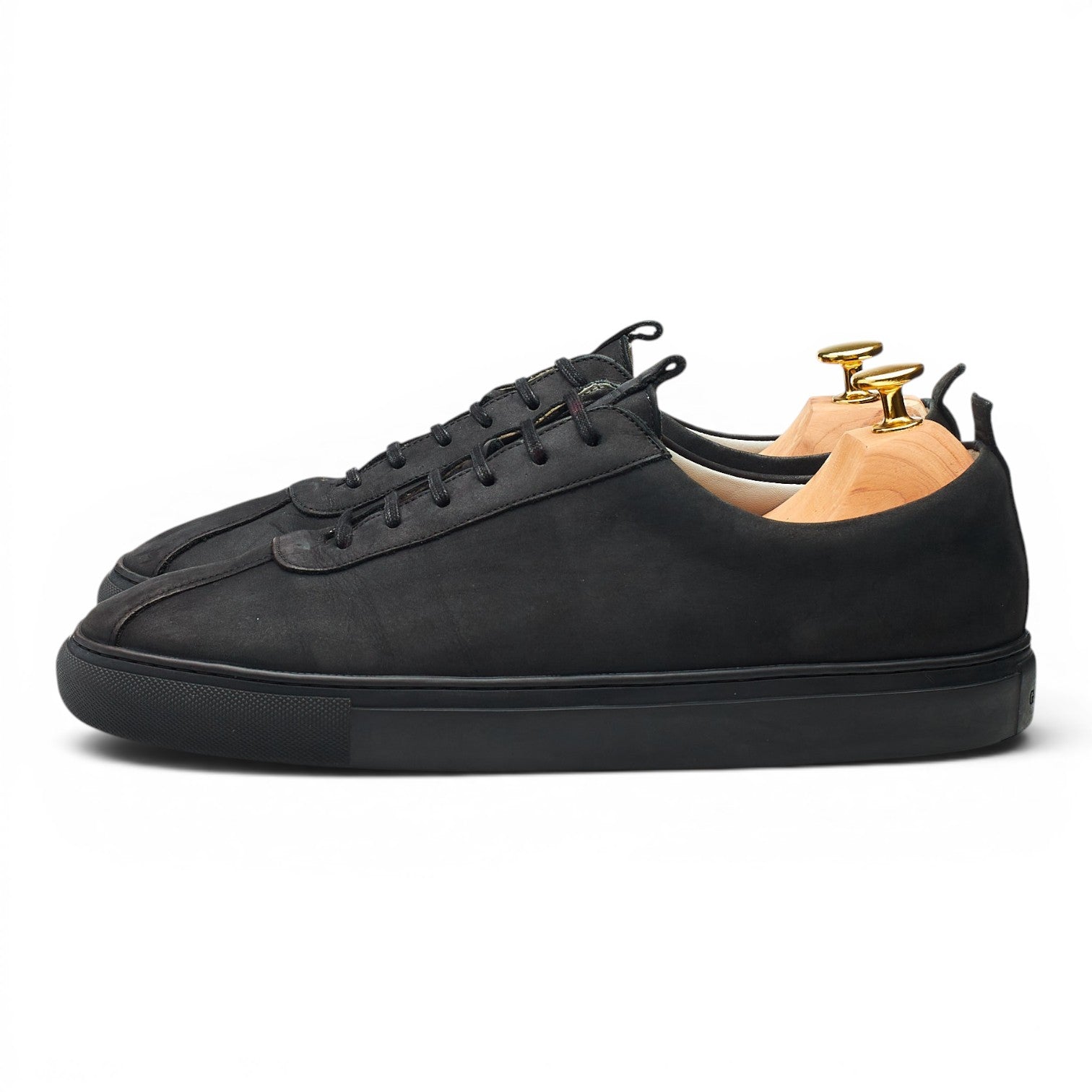 Grenson Sneaker 1 baskets nubuck noir UK 8