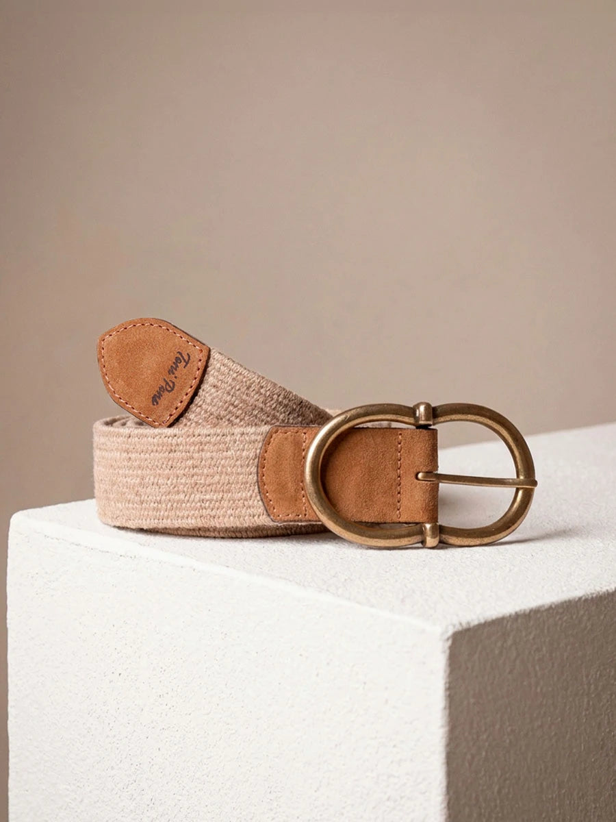 Toni Pons Nela ceinture femme jute naturel élastique