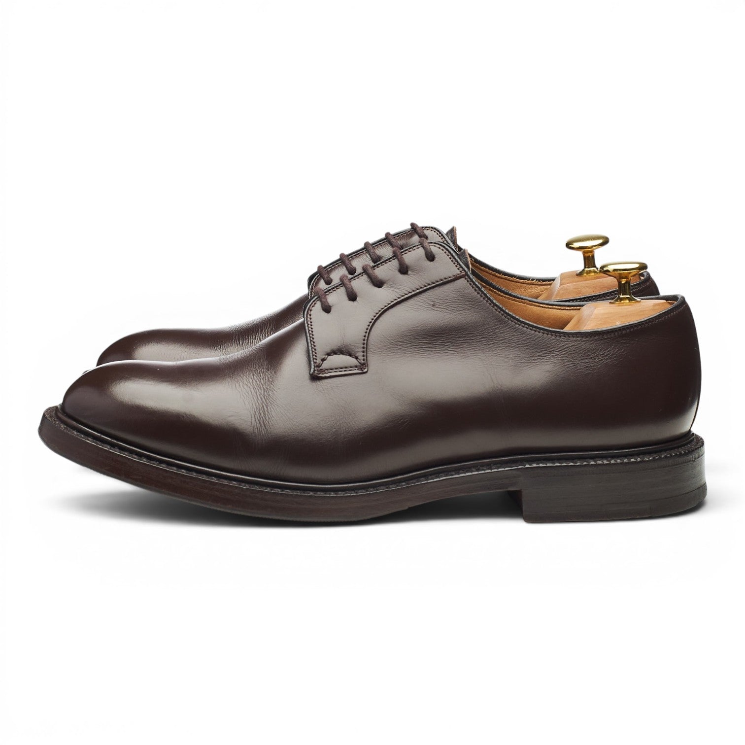Church's Chapel derbies cuir marron foncé UK 9