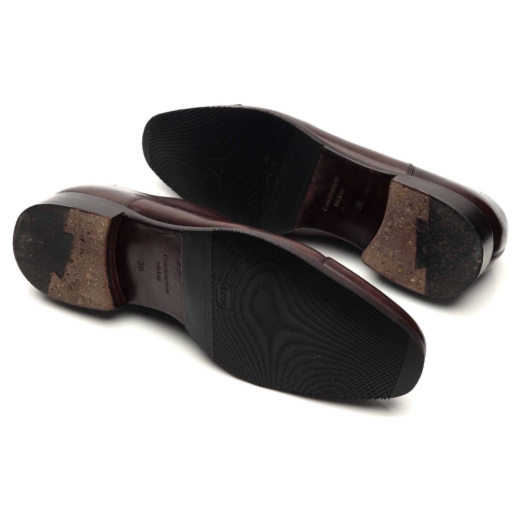 CNES Shoemaker C10 richelieu cuir marron UK 6