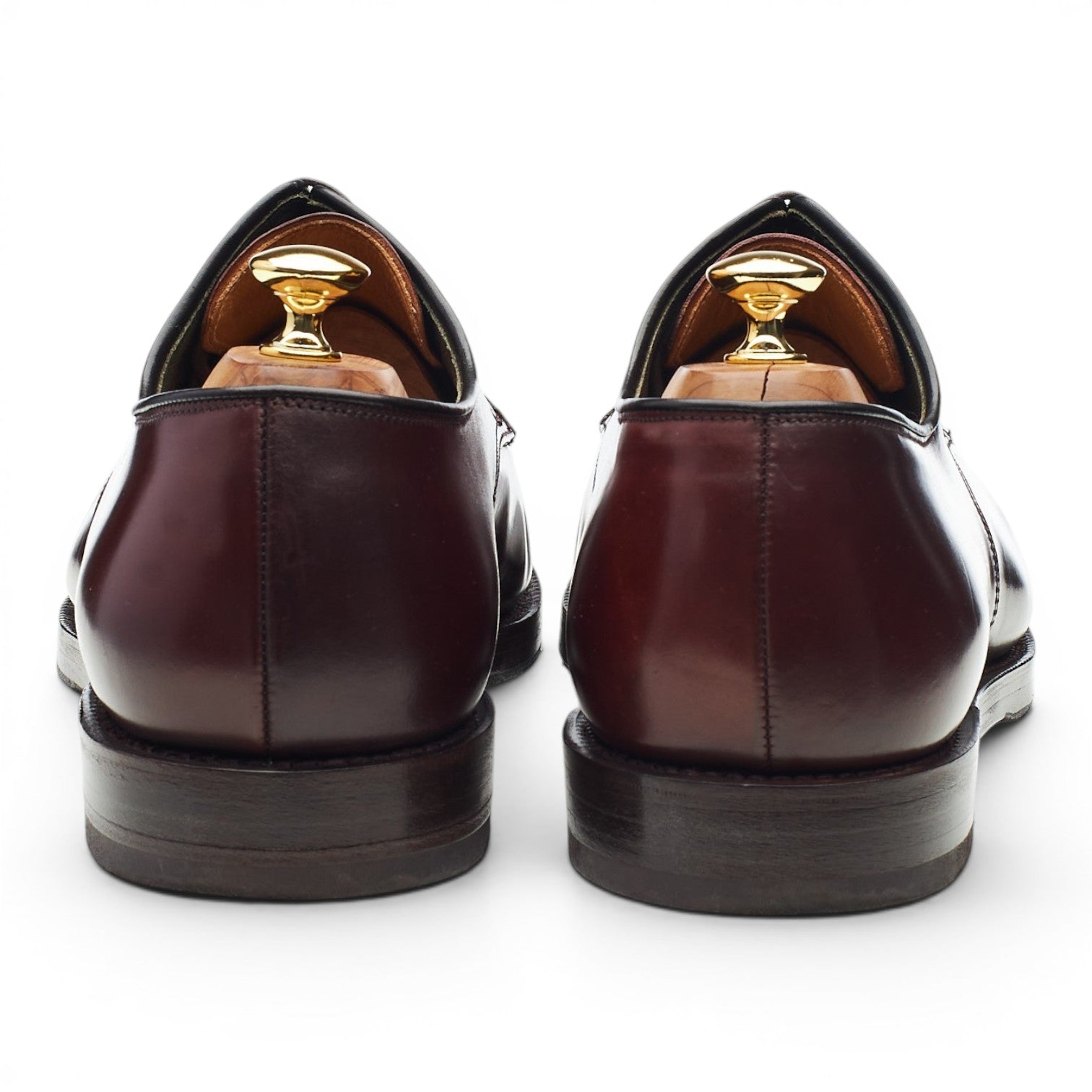 Crockett & Jones Grasmere derby cordovan bordeaux UK 12