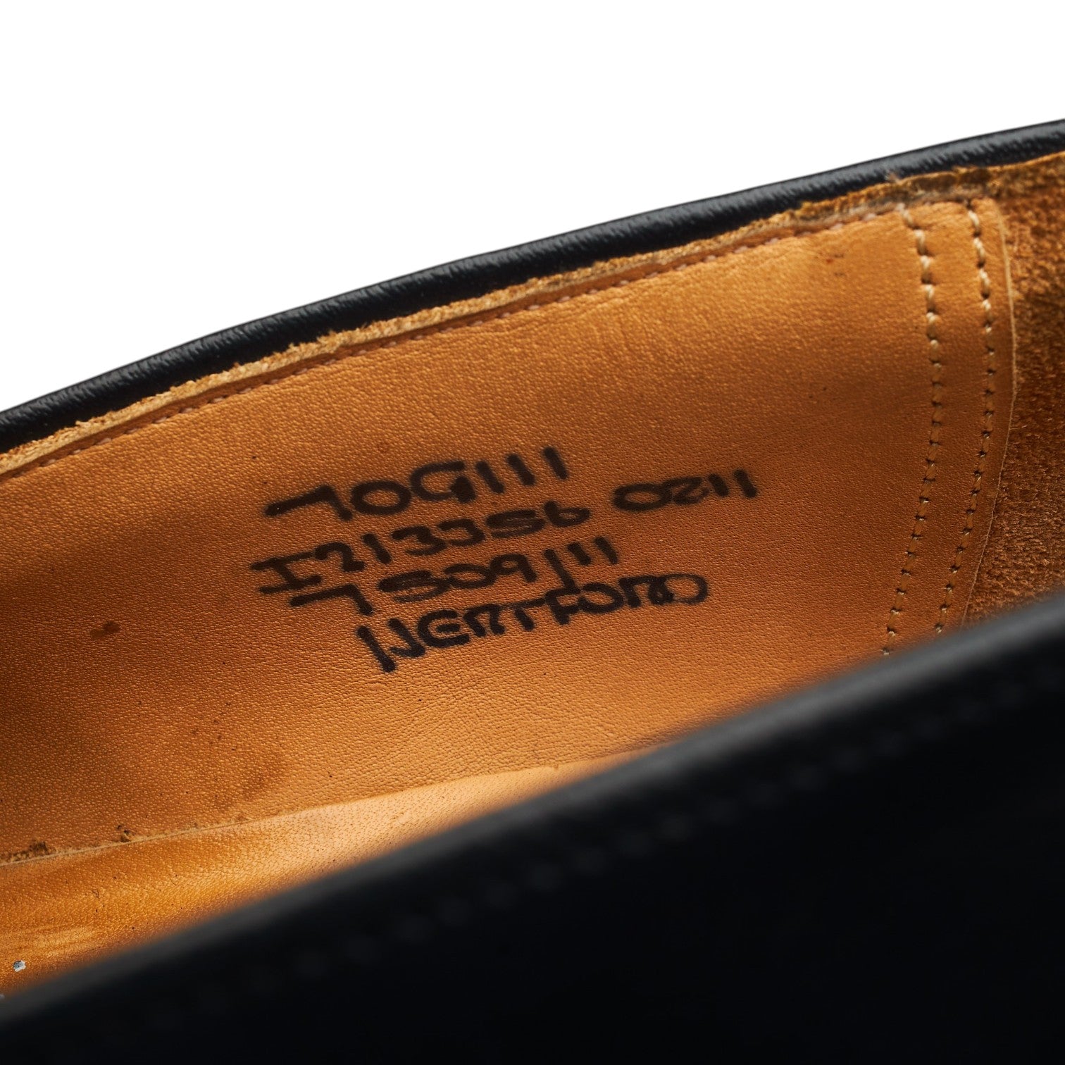 Church's Hertford mocassins cuir noir pointure UK 7 large