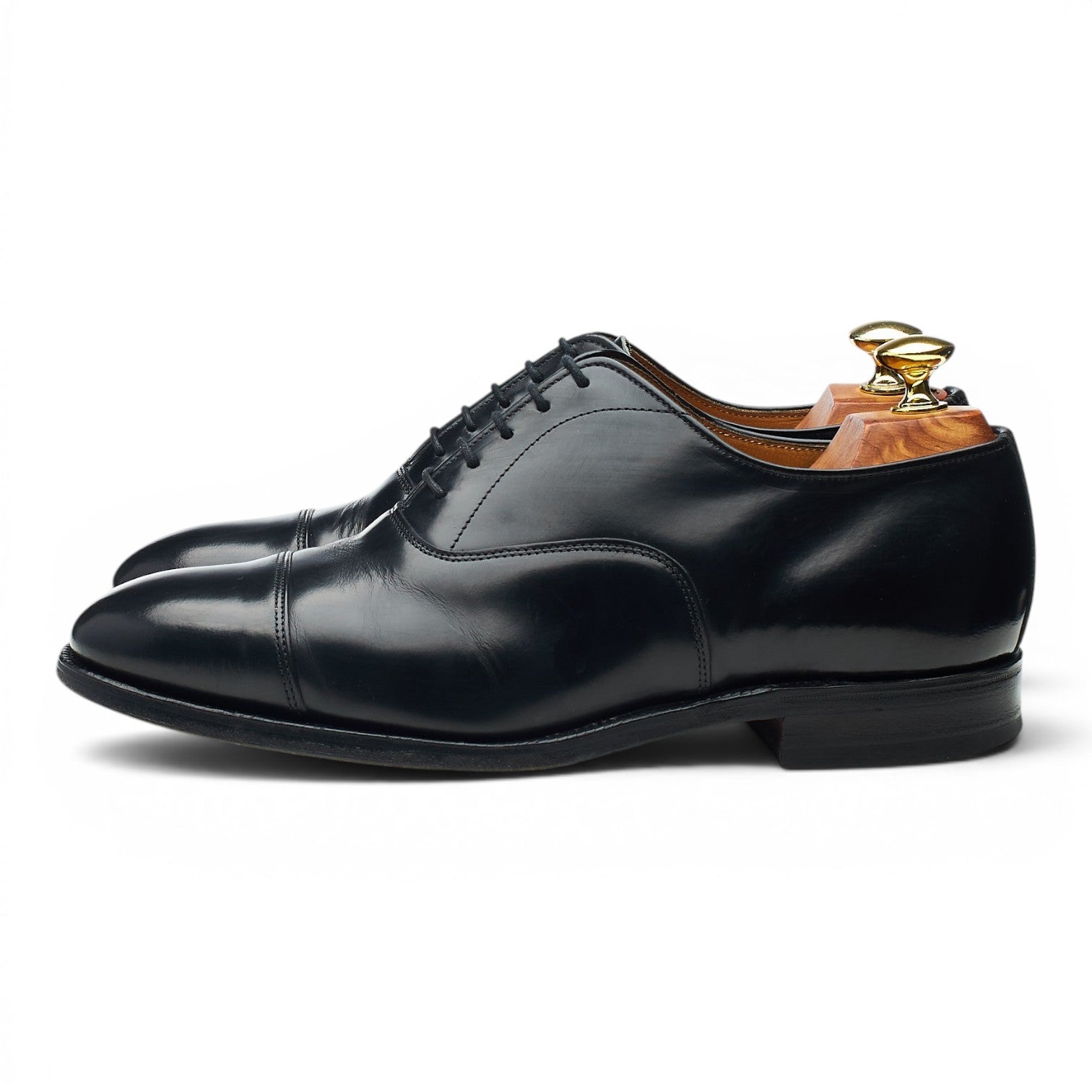 Alfred Sargent Epsom oxford cuir noir UK 7