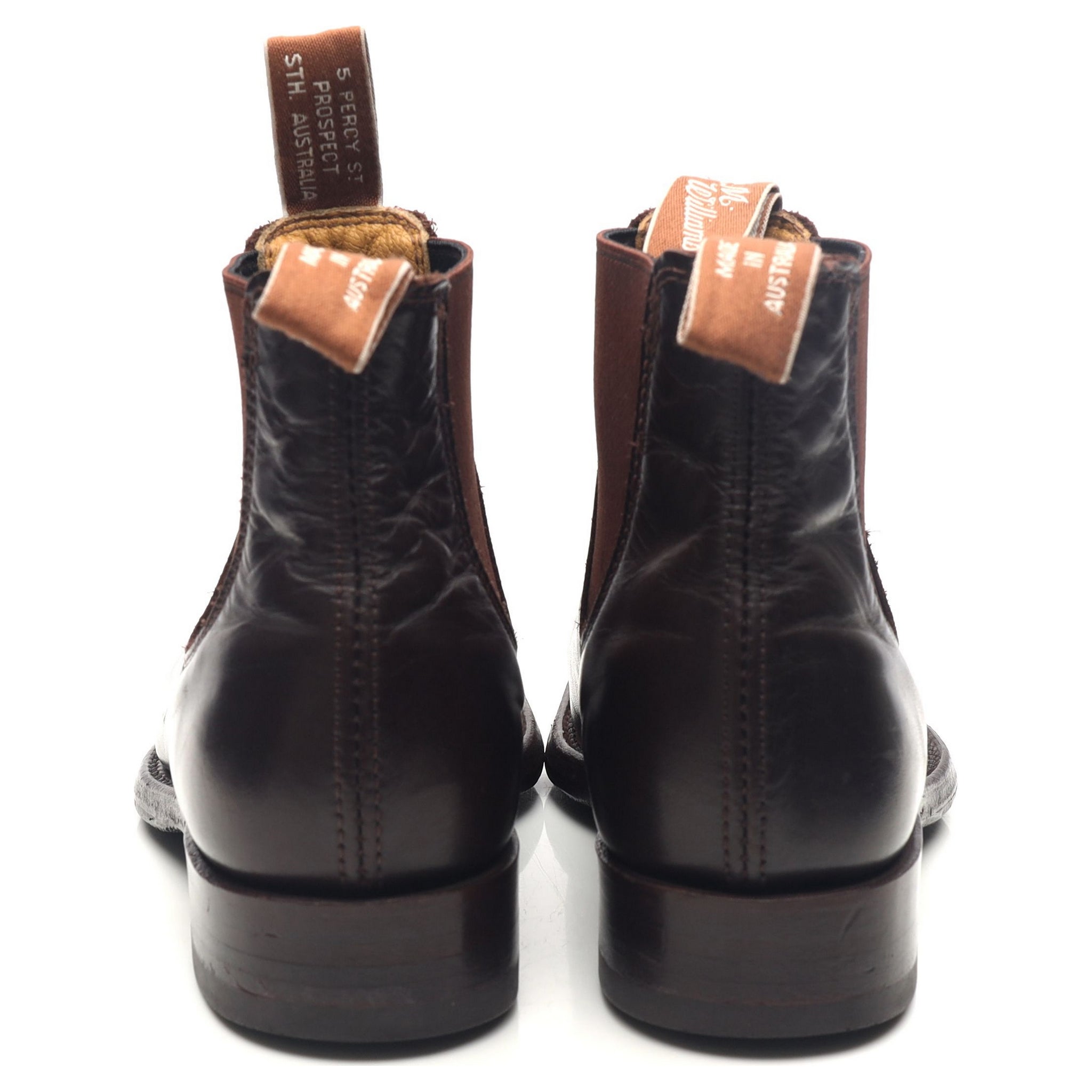 R.M. Williams Comfort Macquarie bottines chelsea marron 37 cuir