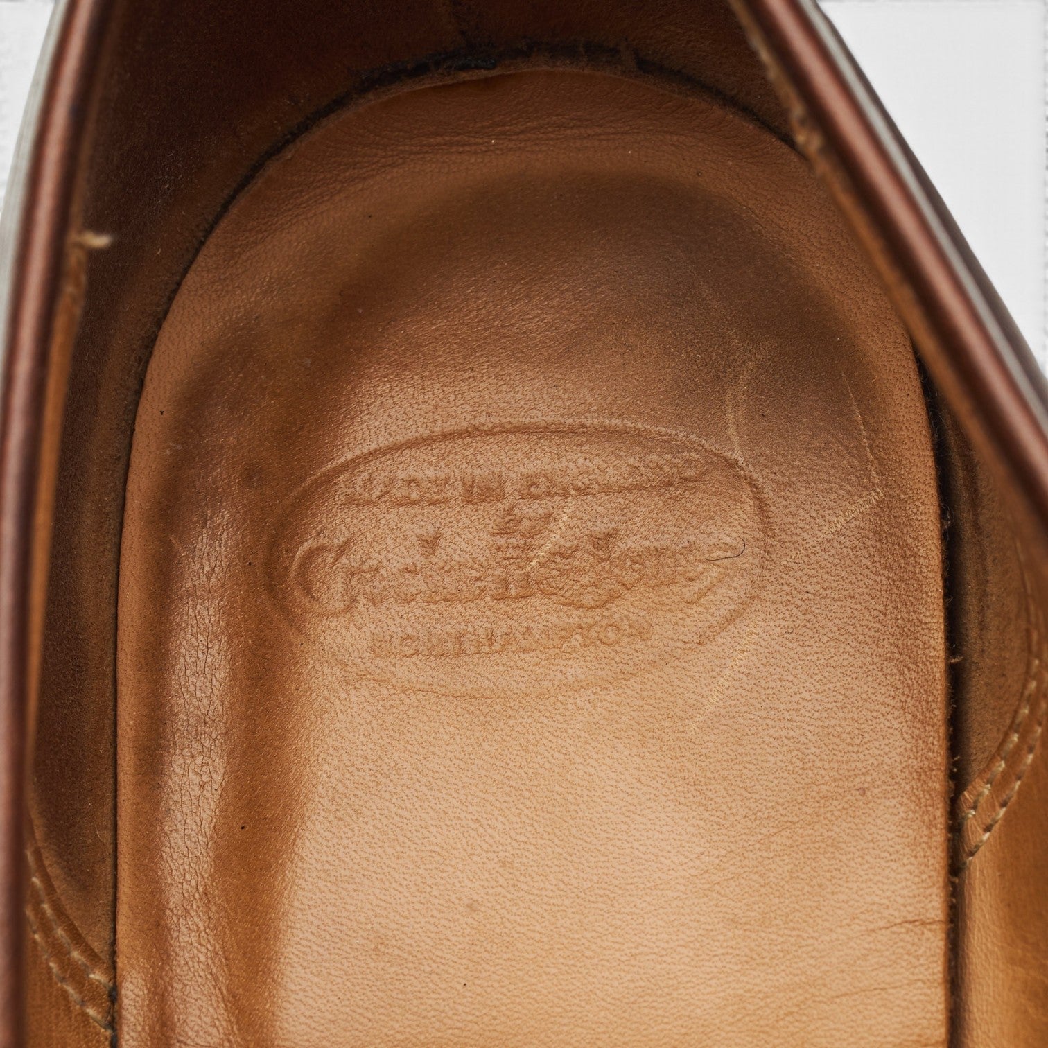Crockett & Jones Bury 2 Mocassin cuir marron 9.5